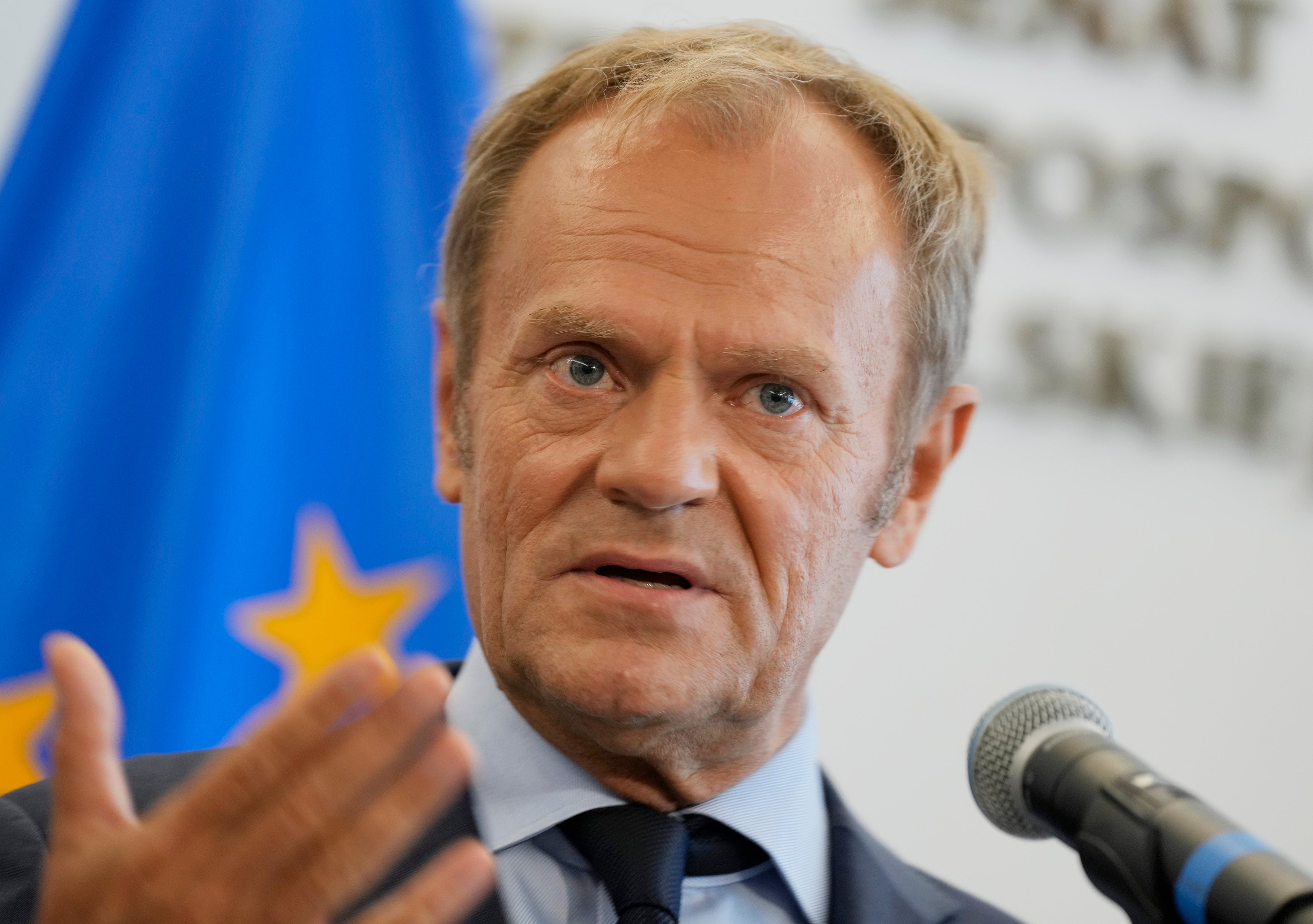 Former European Union head and Poland's ex-prime minister Donald Tusk