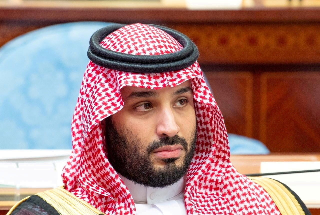 The Saudi crown prince, Mohammed bin Salman