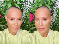 Jada Pinkett Smith sparks praise and support after debuting shaved head amid hair loss: ‘So beautiful’