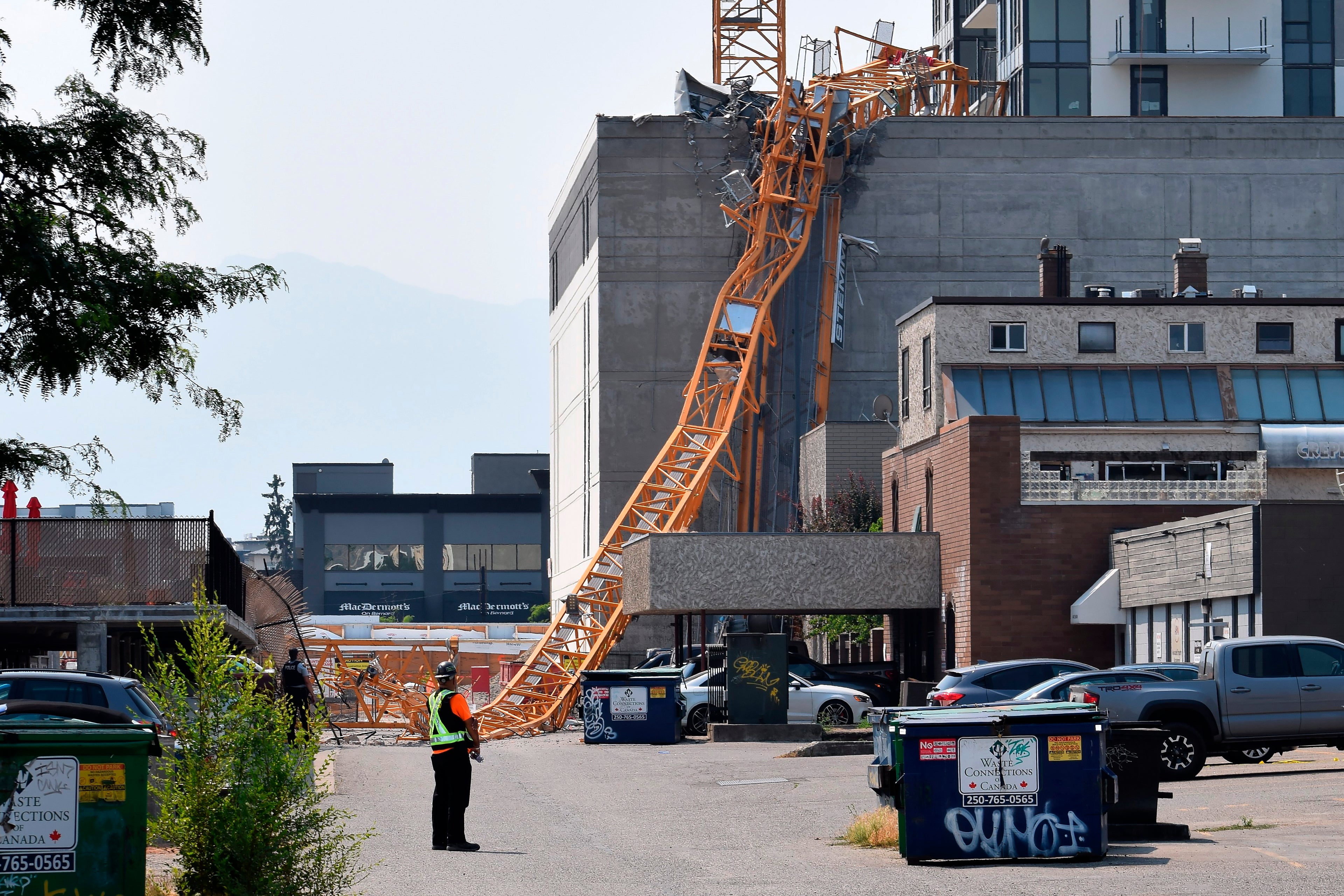 Canada Crane Collapse