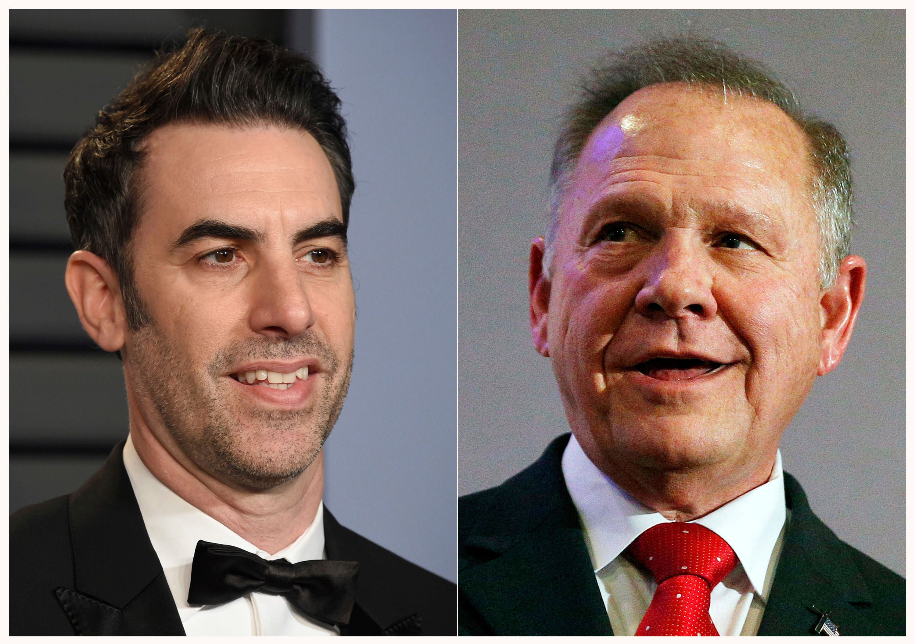 Roy Moore-Sacha Baron Cohen