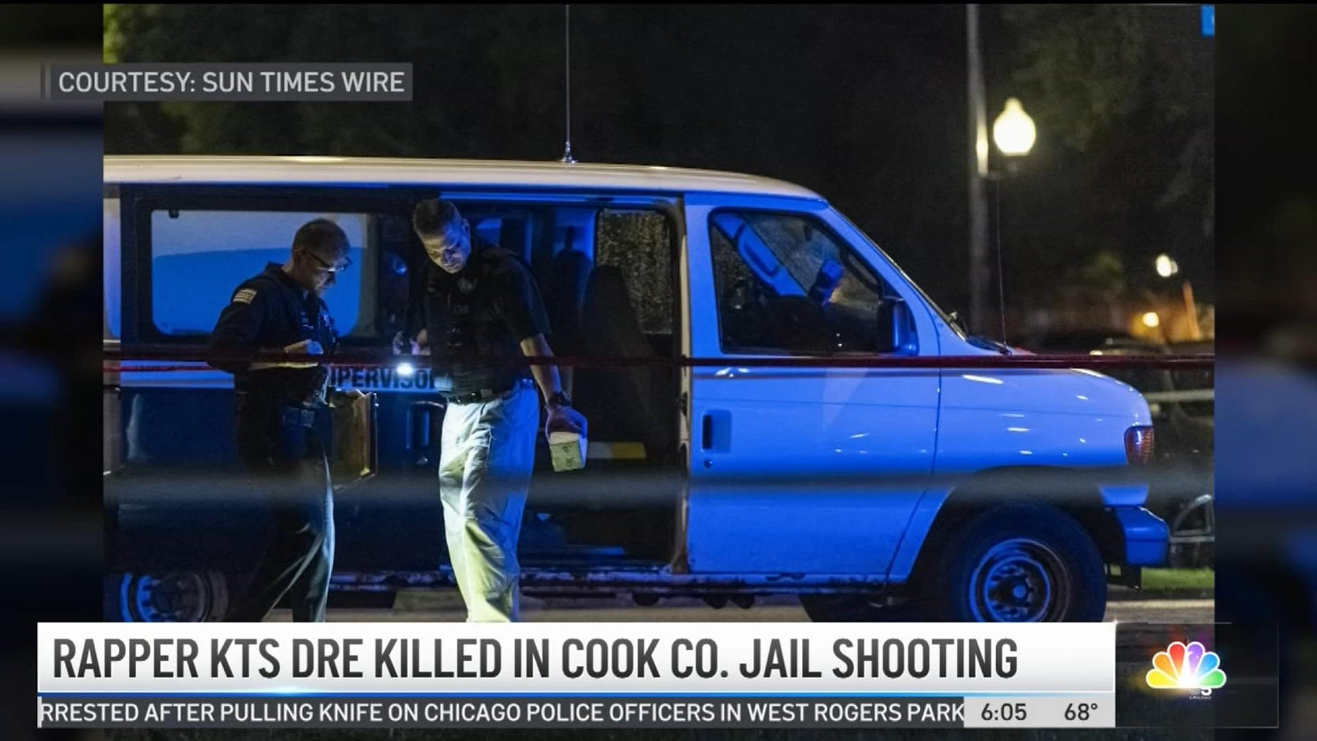 Londre Sylvester was shot multiple times as he walked towards a vehicle outside the Cook County jail in Chicago