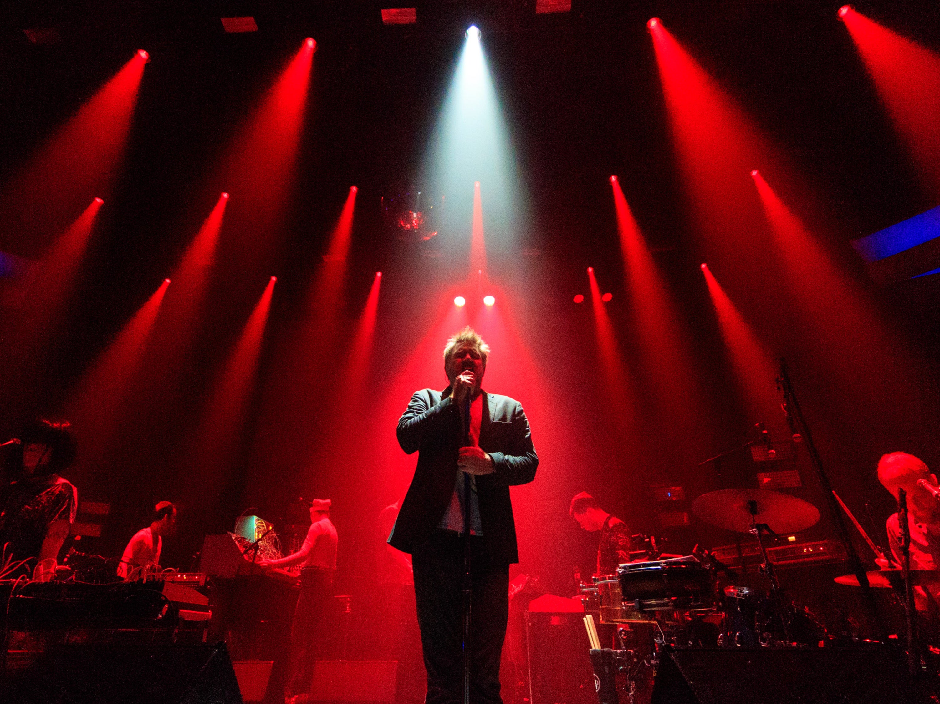 LCD Soundsystem perform in 2017