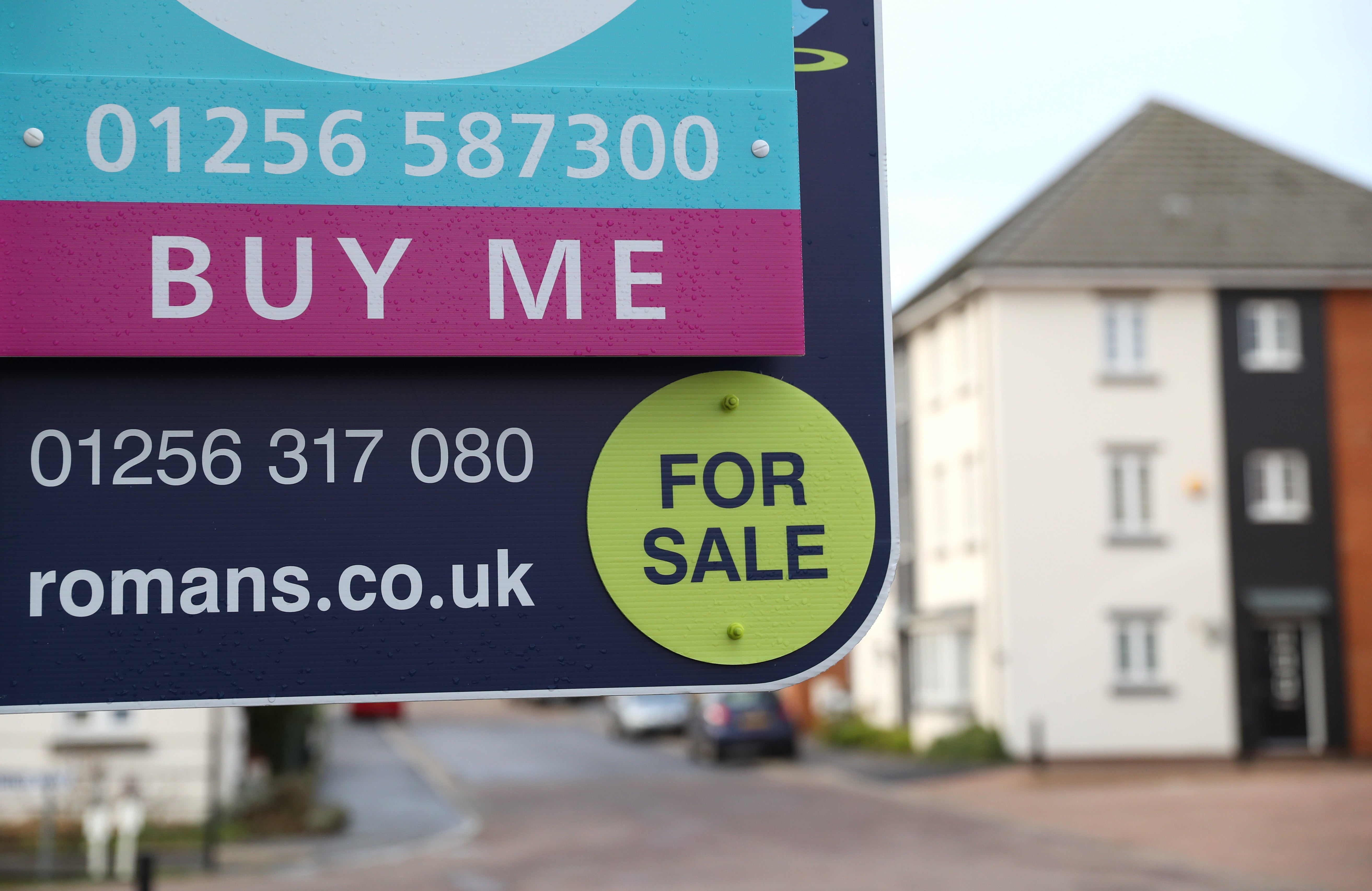 An estate agent's sign