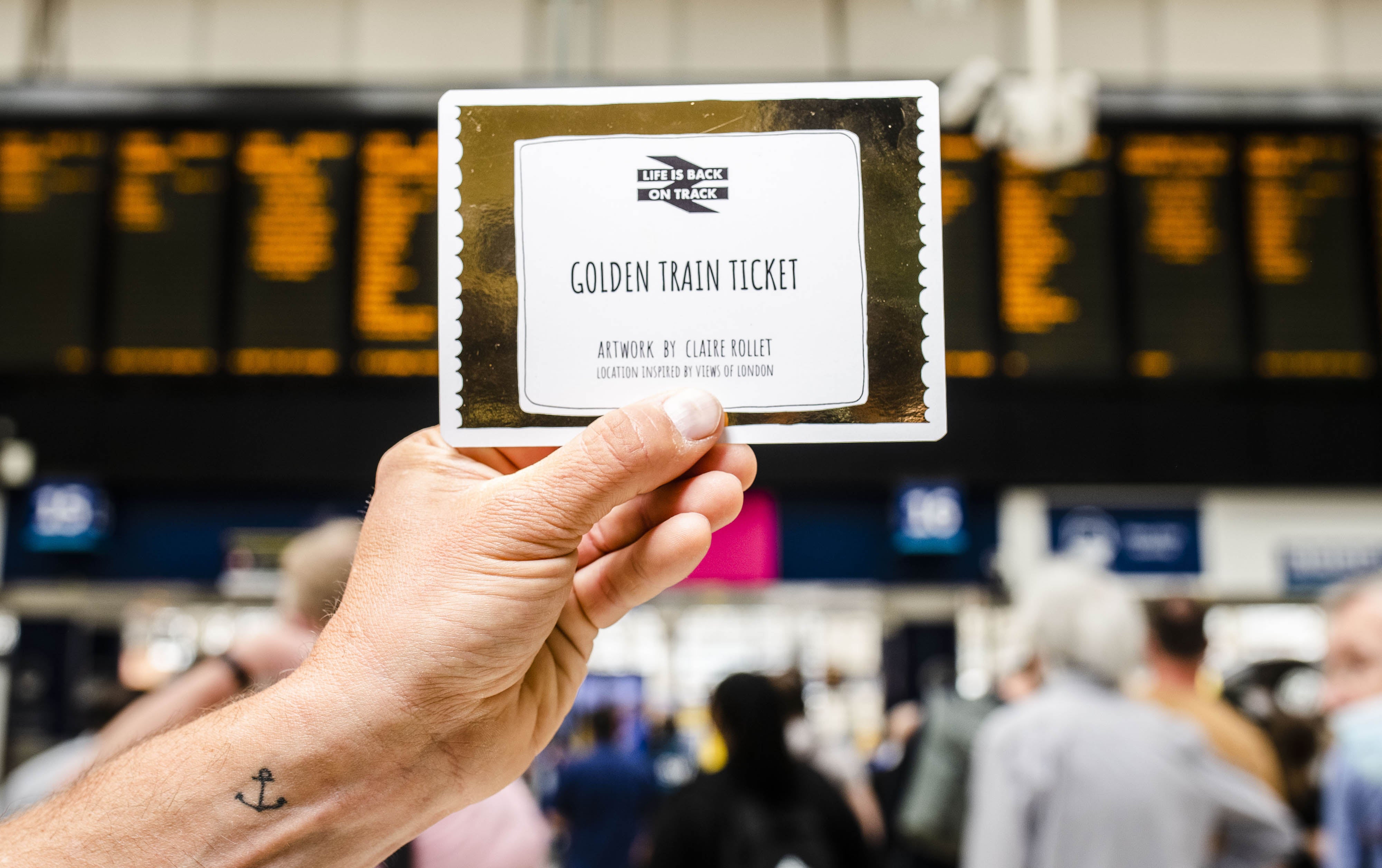 A Golden Train Ticket