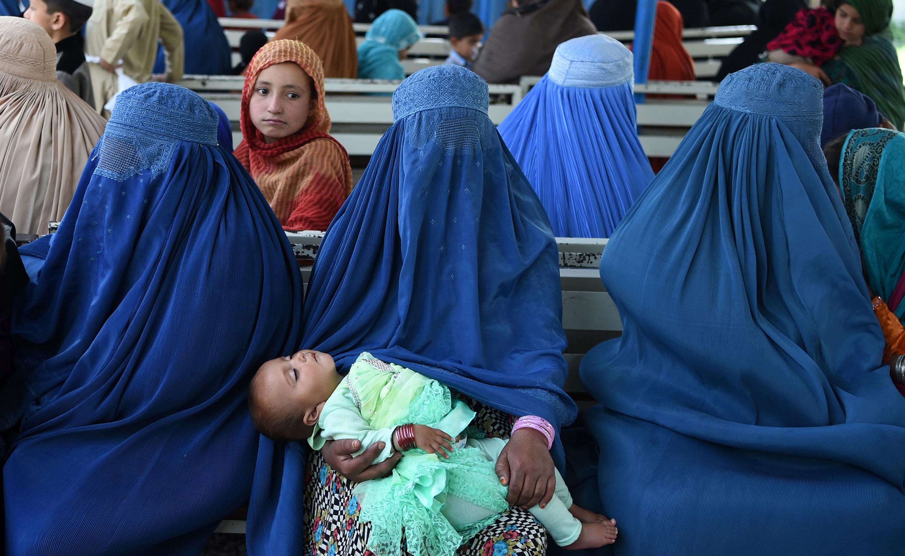 The majority of more than five million displaced Afghans are women and girls