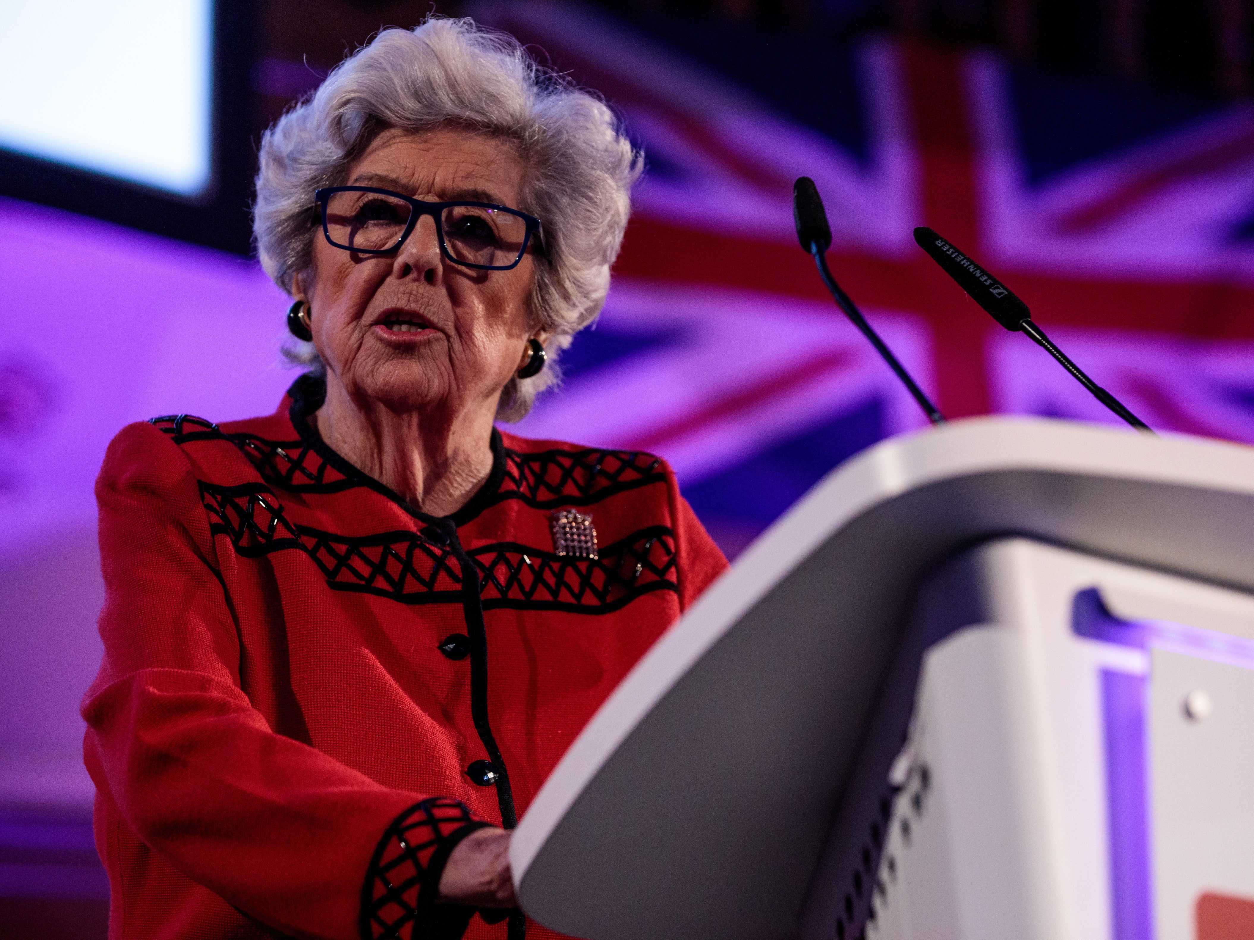 Baroness Boothroyd believes the current speaker Sir Lindsay should call Mr Johnson out