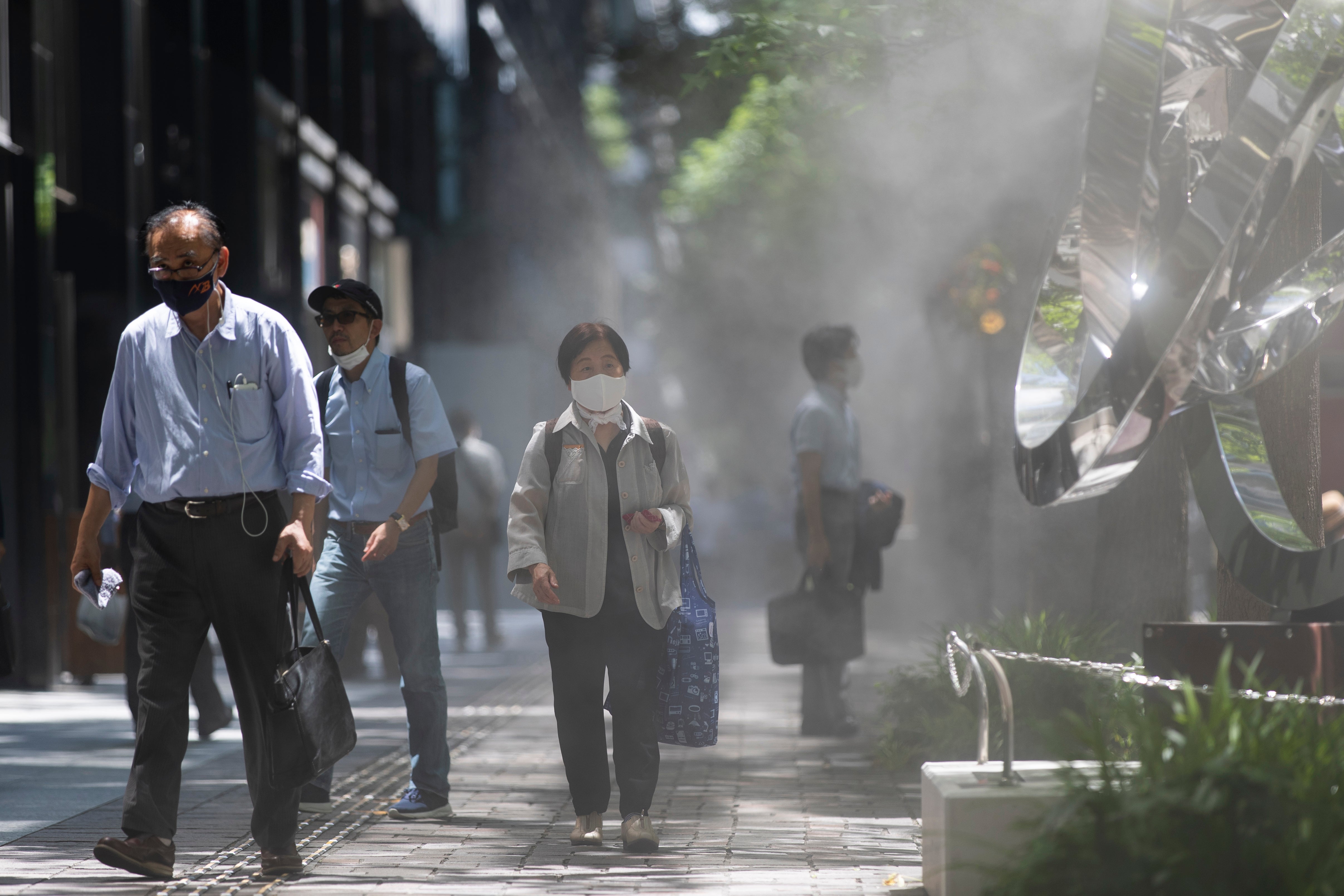 Virus Outbreak Japan Daily Life