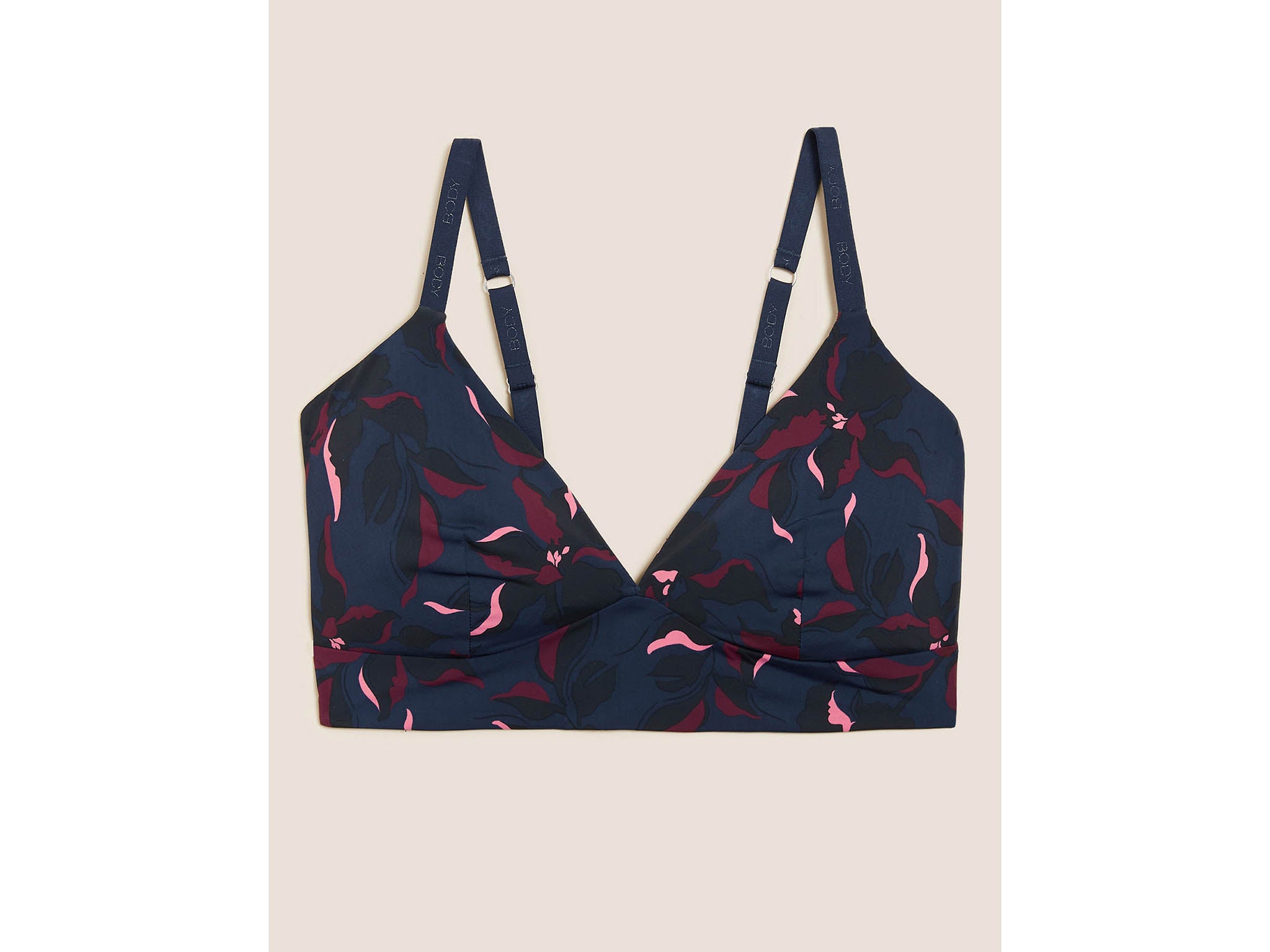 M&S smoothing longline bralette A-E: Was £12, now £8, Marksandspencer.com