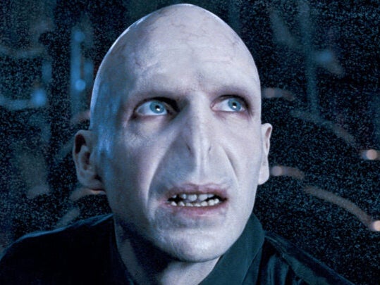 Ralph Fiennes played Lord Voldemort in the Harry Potter film franchise