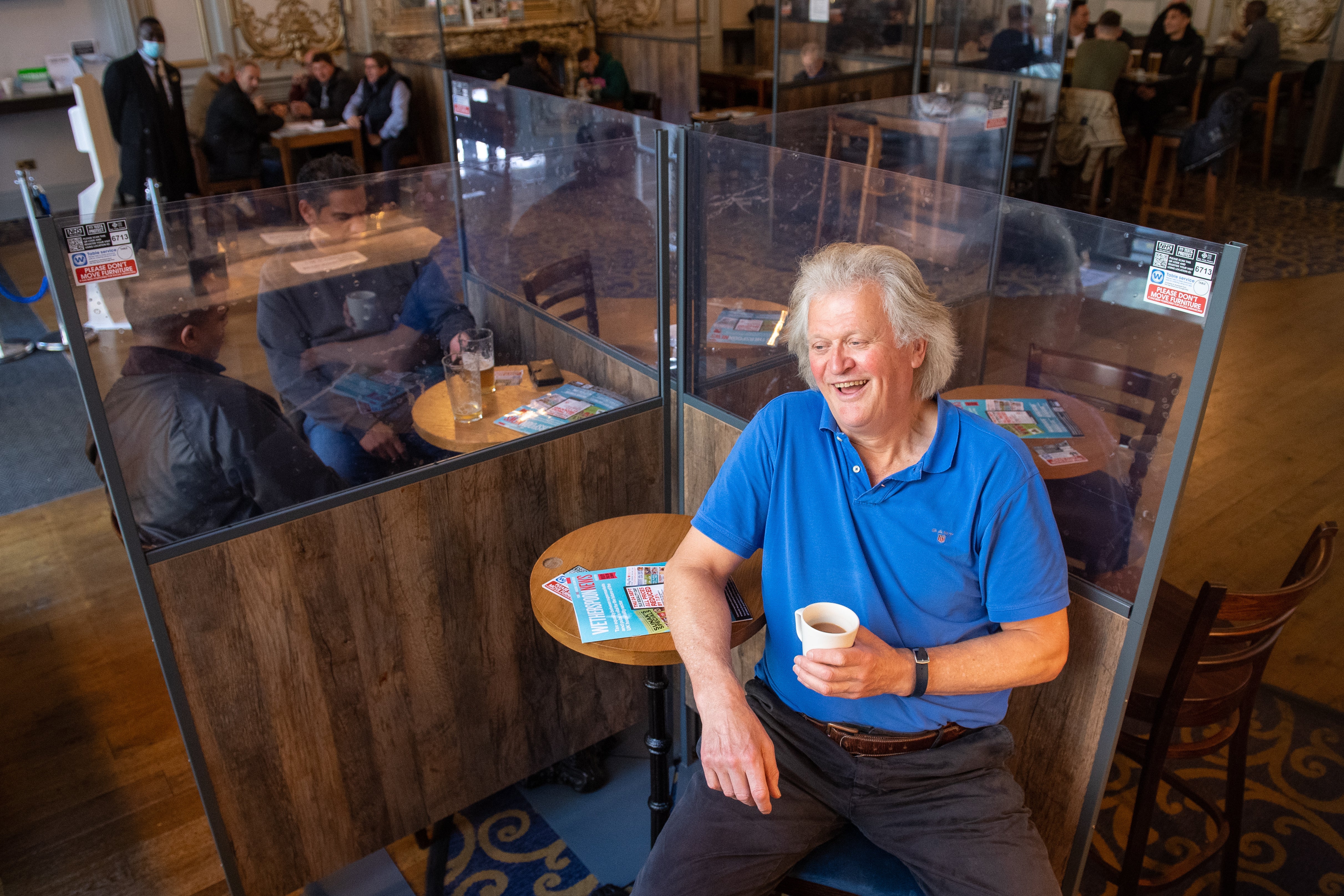 Tim Martin announces Wetherspoon results