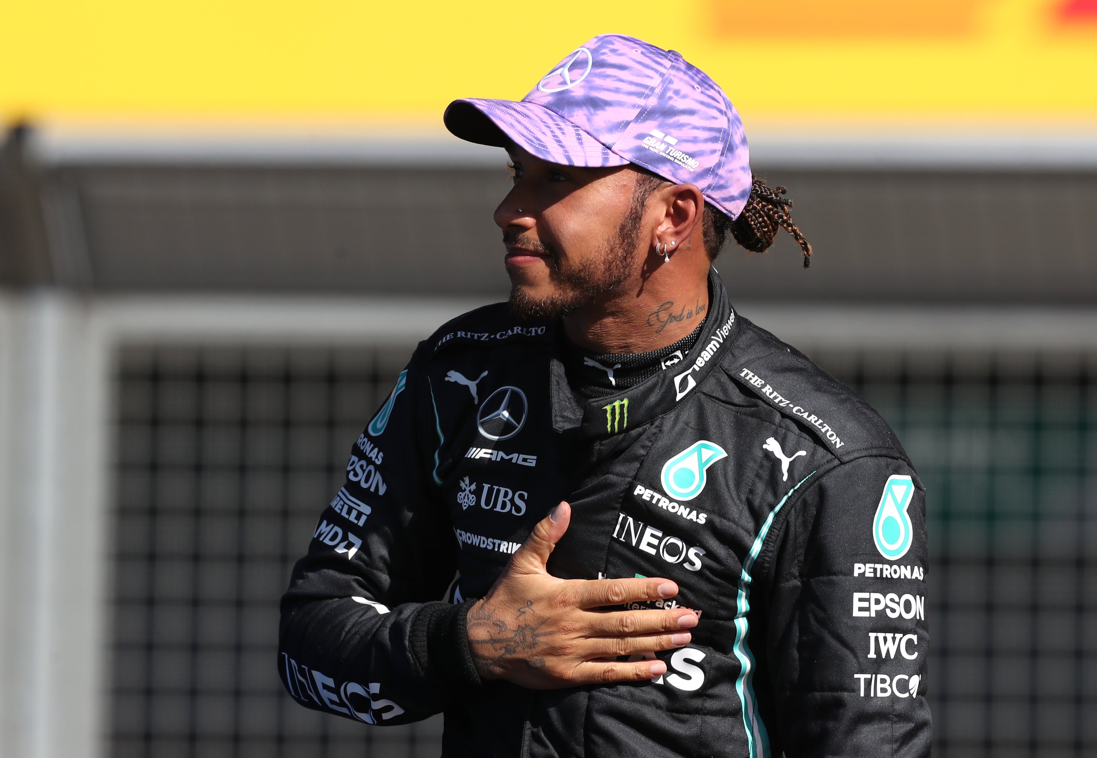 Lewis Hamilton after the Sprint race at Silverstone