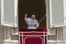 Pope tells people they have to switch off from ‘frantic running around’