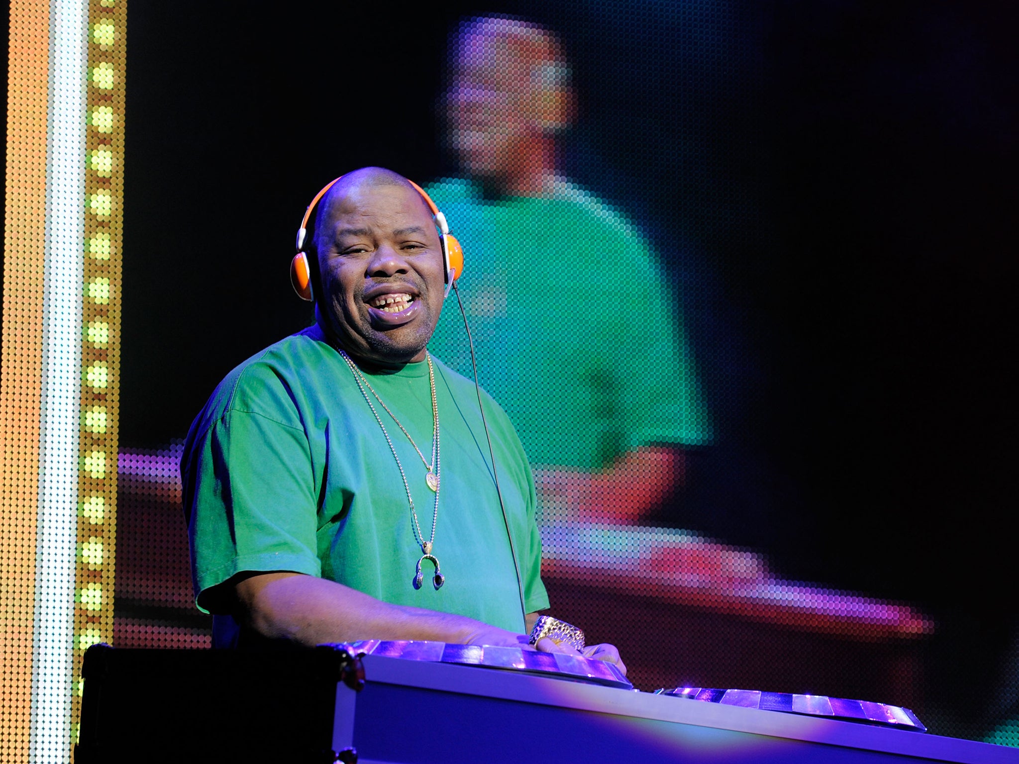 Biz Markie performs at a ‘Yo Gabba Gabba!’ live show in Madison Square Gardens in 2001