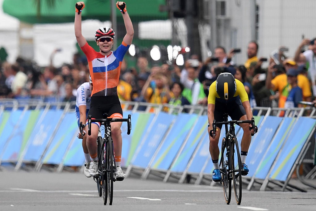 Van der Breggen is the defending Olympic road race champion