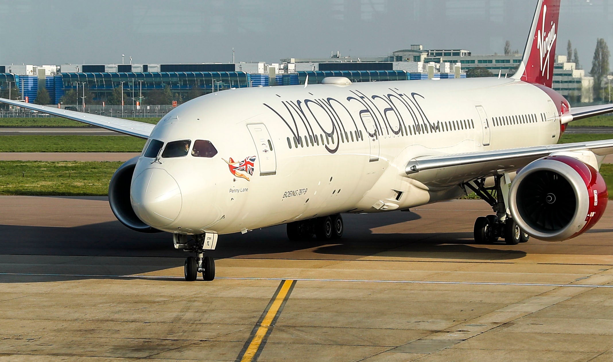 A Virgin Atlantic plane