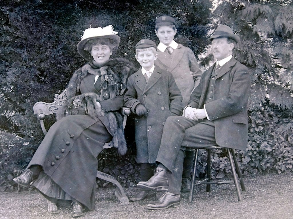 The Fletchers, with Annie, Sidney and the boys