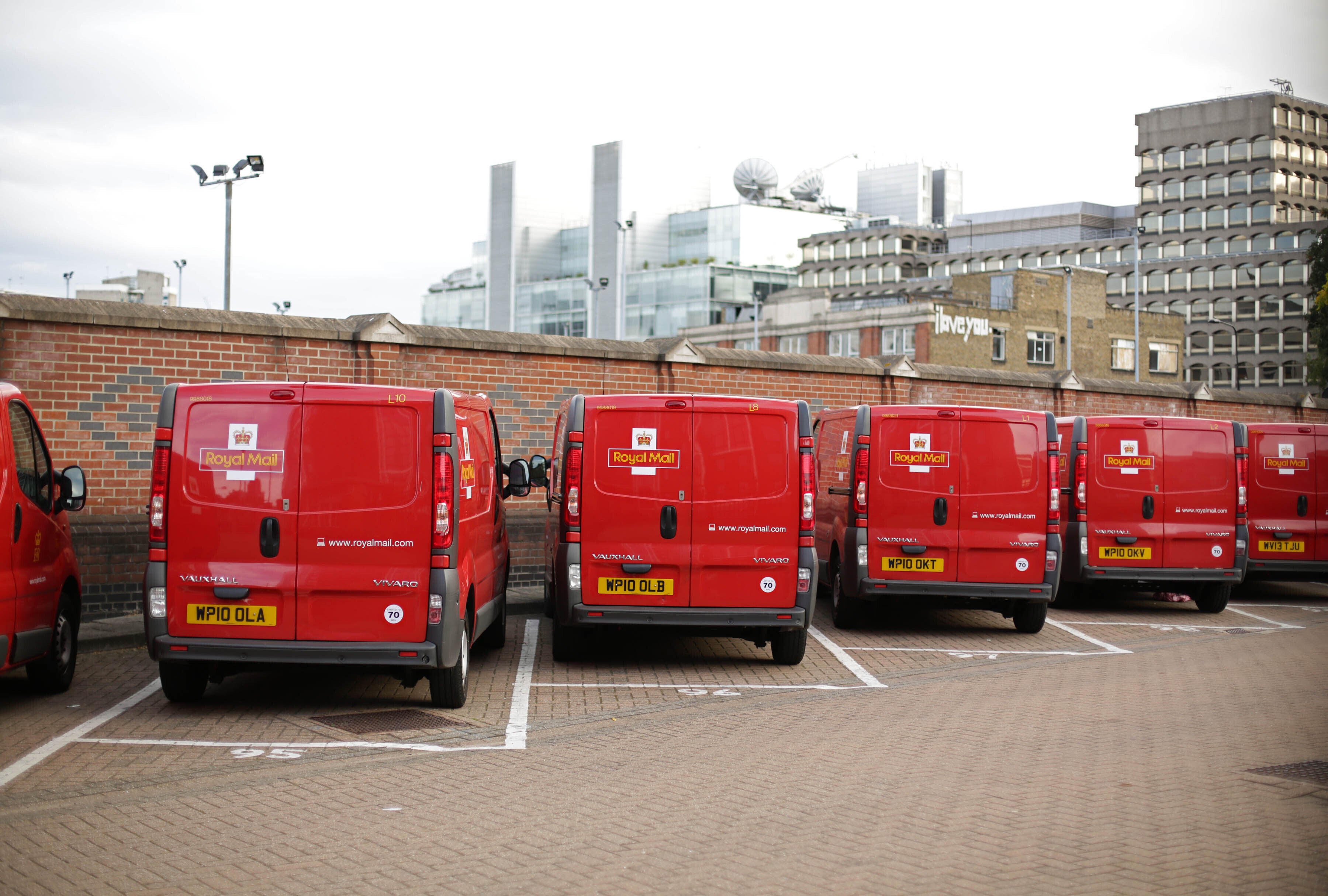 Royal Mail vans