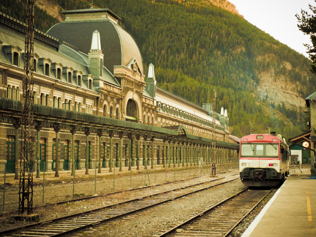 Canfranc train station