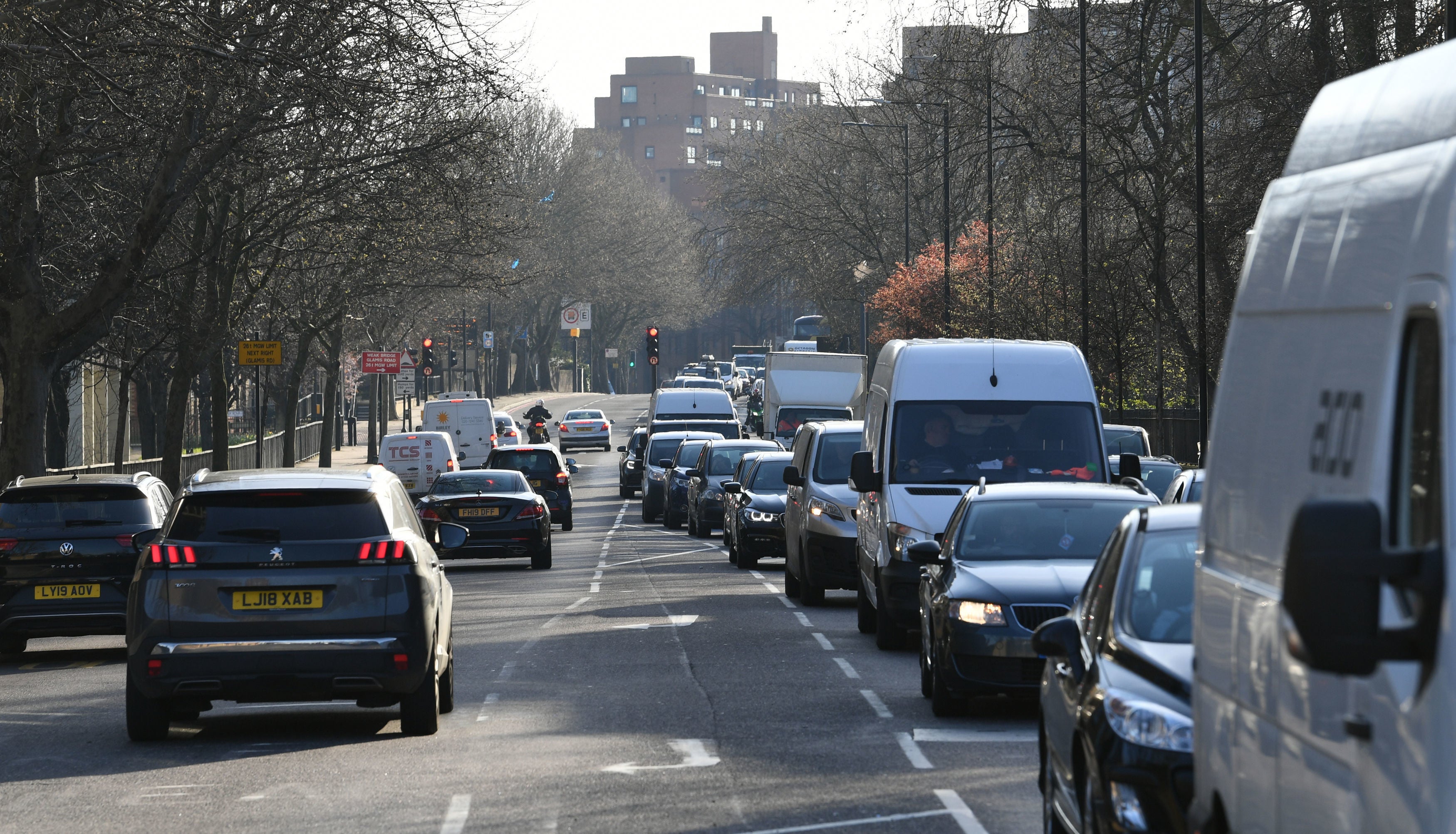 At least nine areas of motorway are set to see a speed limit reduction to 60mph