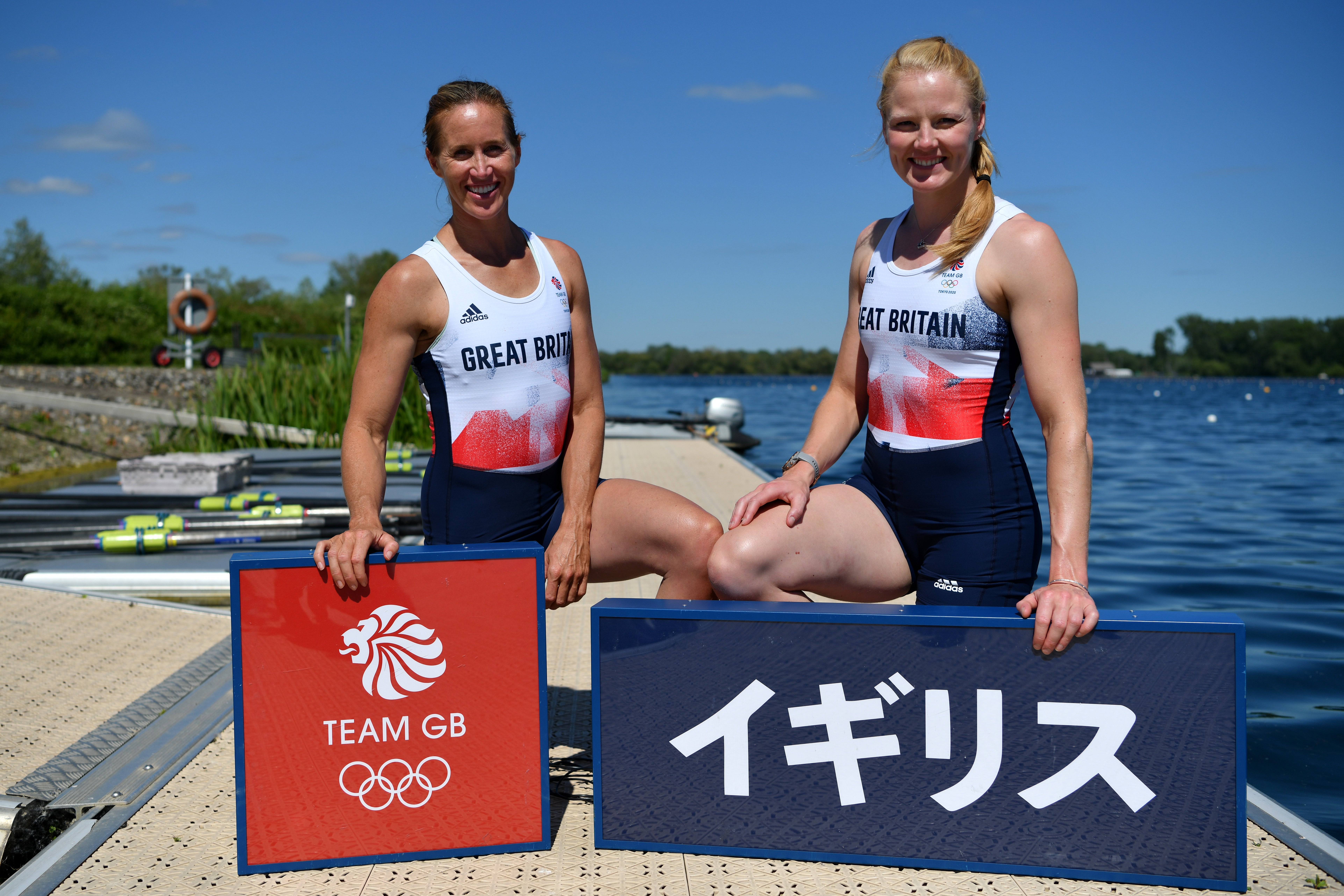 Glover has teamed up with Polly Swann for the Tokyo Olympics