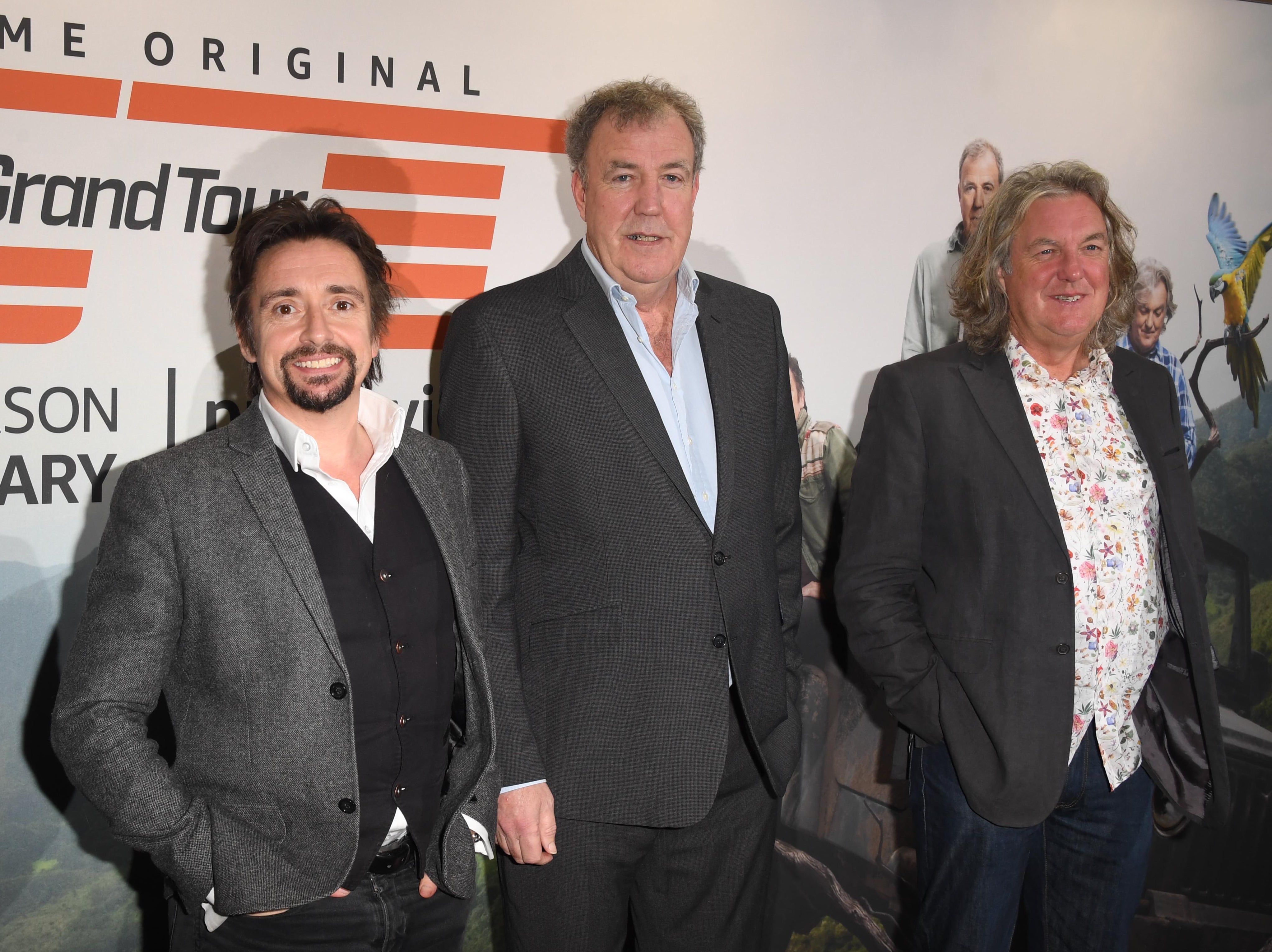 ‘The Grand Tour’ stars Richard Hammond, Jeremy Clarkson and James May