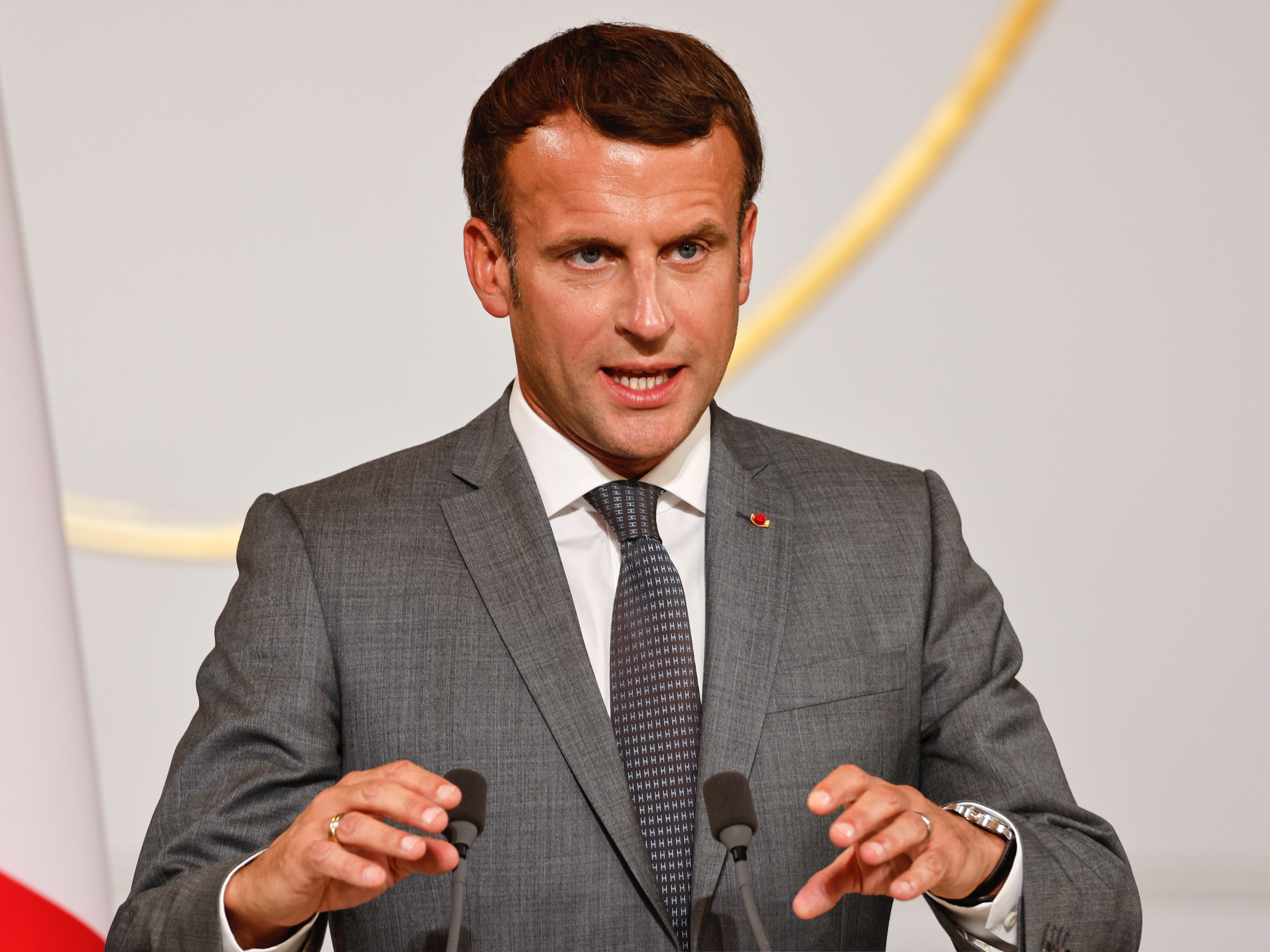 French President Emmanuel Macron