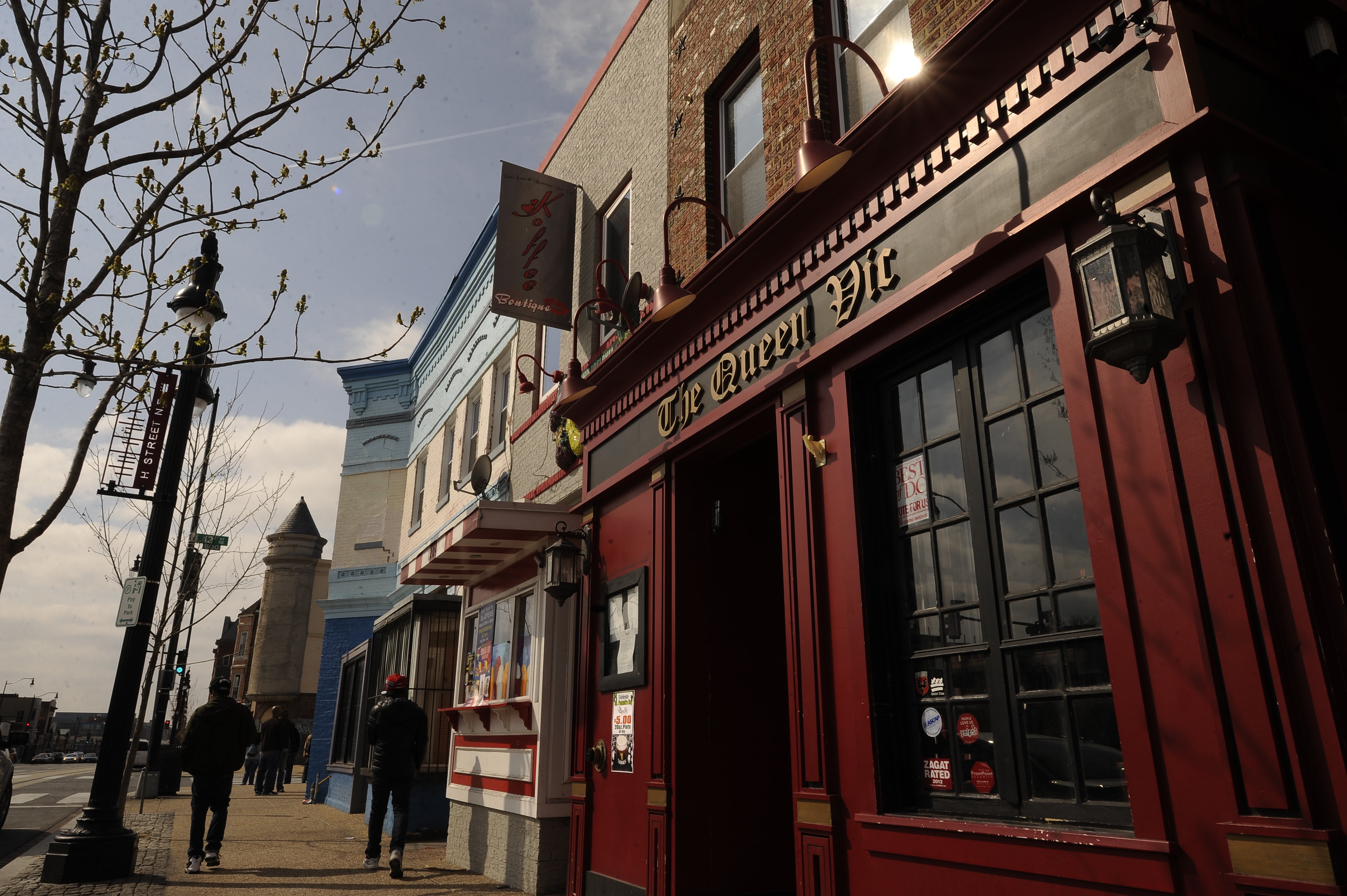 The Queen Vic pub in Washington DC, a little slice of home away from home