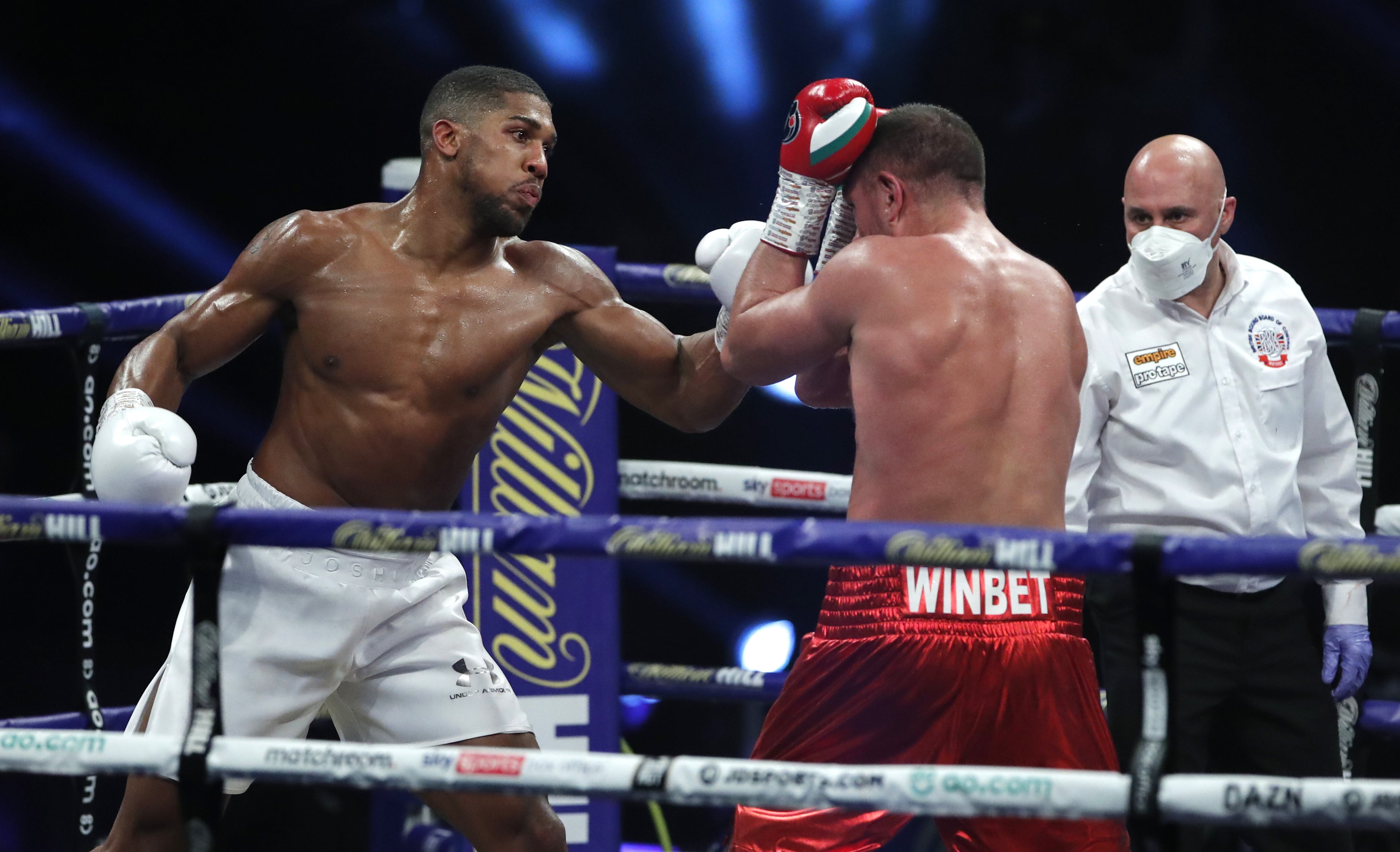 Anthony Joshua defeated Kubrat Pulev back in December