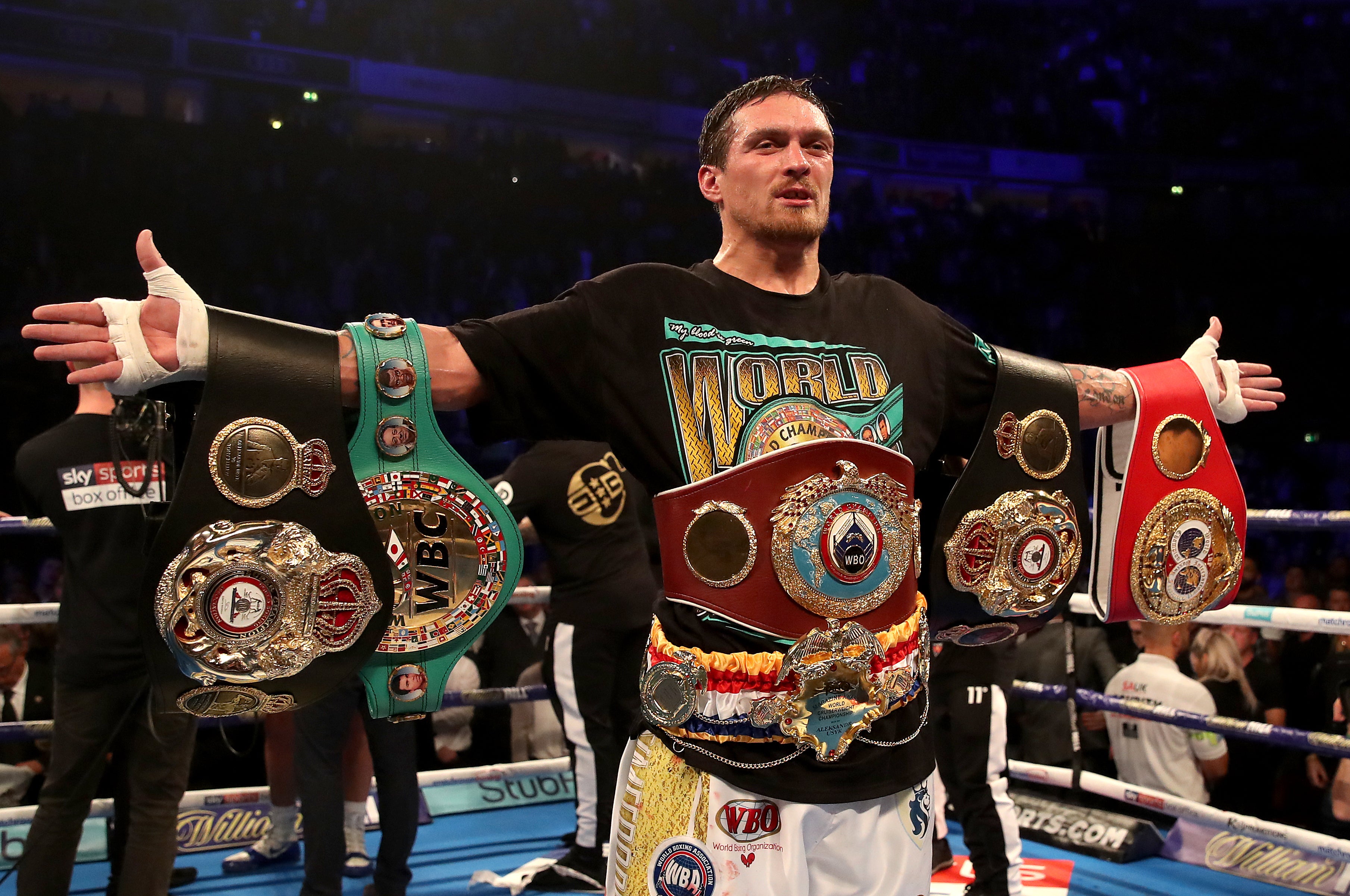 Oleksandr Usyk is a former undisputed cruiserweight world champion (Nick Potts/PA)