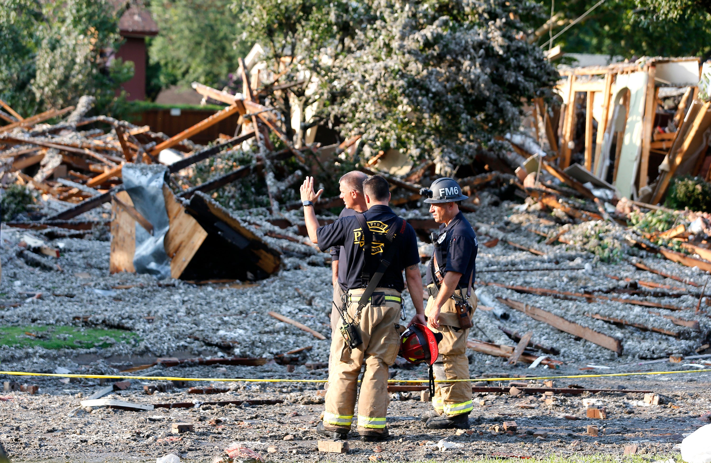 House Explodes Texas