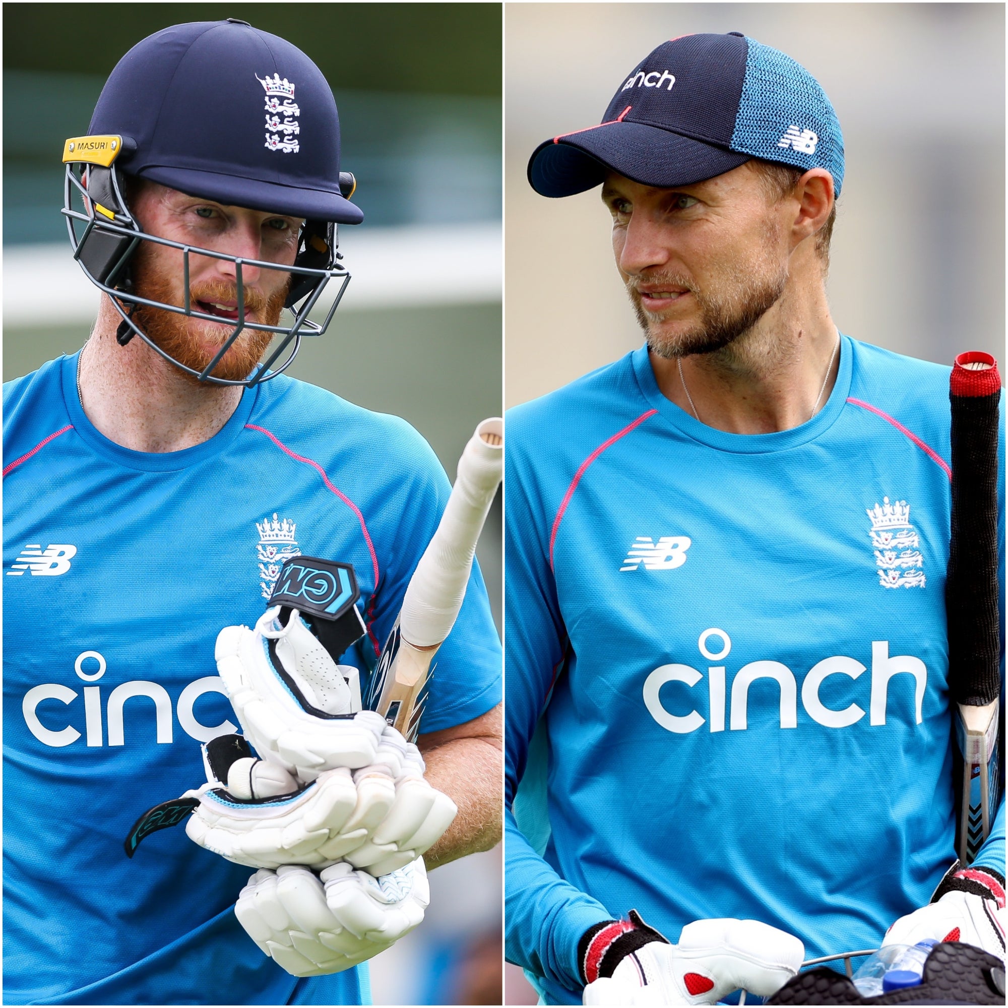 Ben Stokes, left, and Joe Root