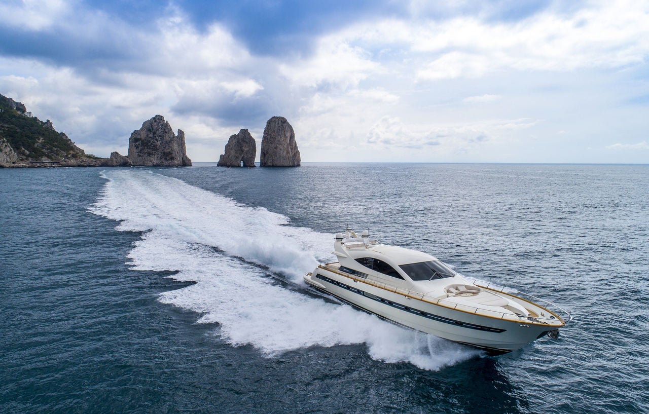 The Midnight Madness superyacht (CarBlu/PA)