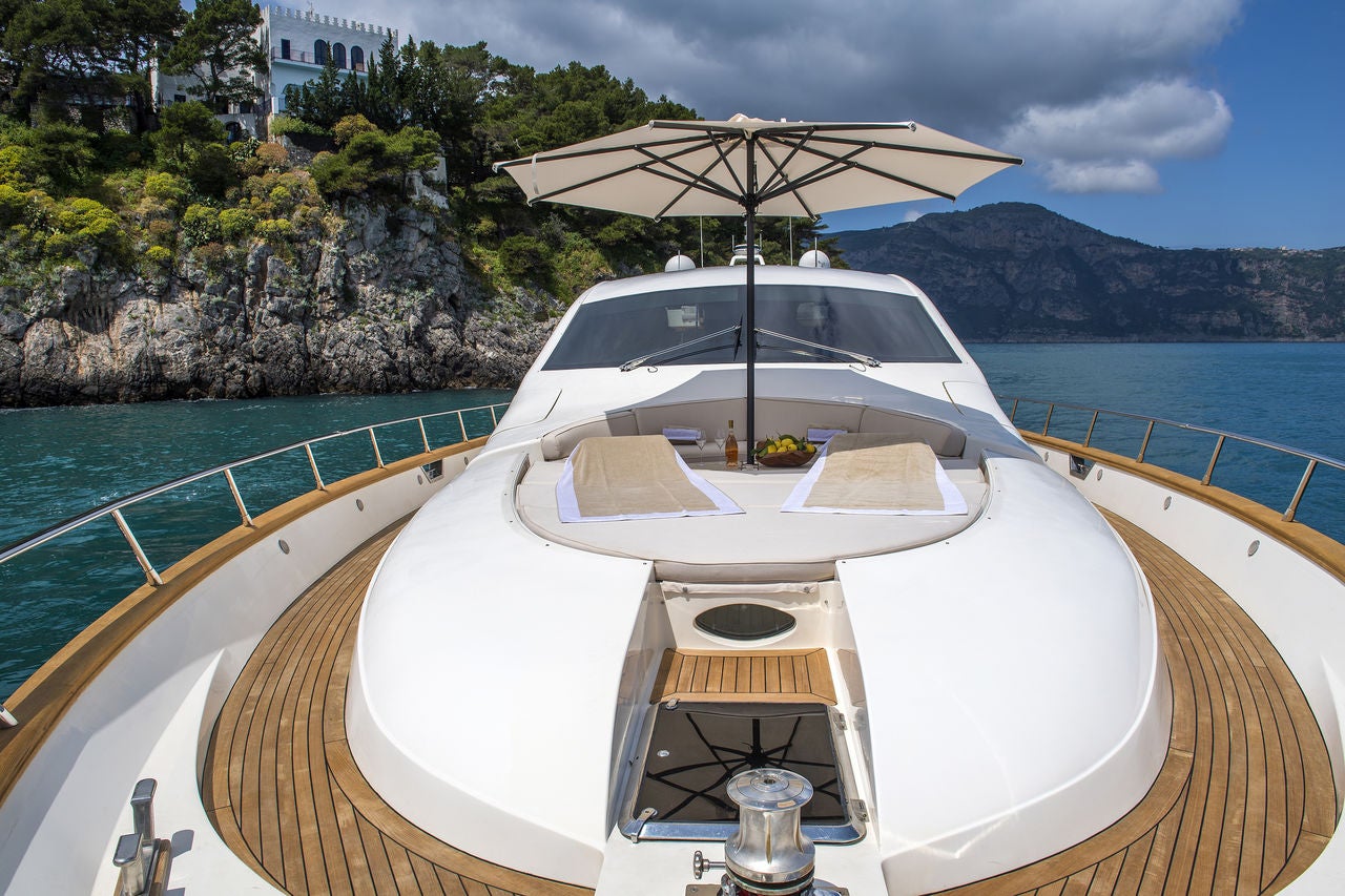 On the deck of Midnight Madness (CarBlue/PA)