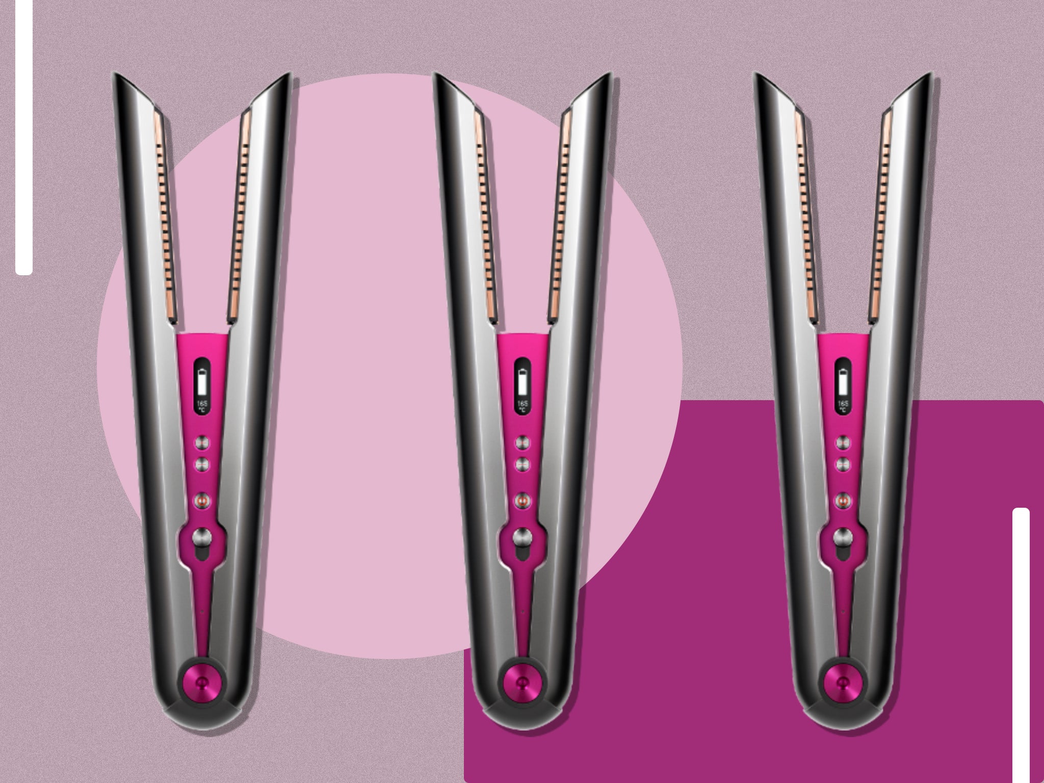 The gadget can straighten and create curls while reducing heat-styling damage