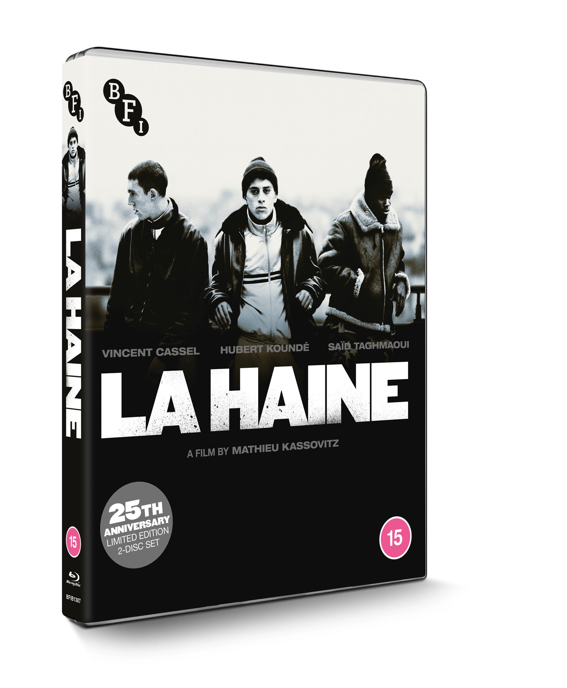 La Haine, starring Vincent Cassel, is a cult classic being re-released on DVD and Blu-ray