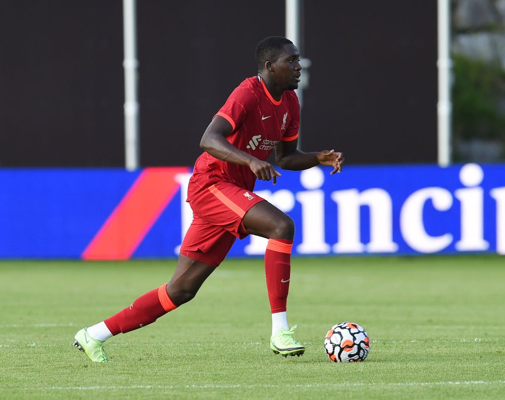 Ibrahima Konate made his Liverpool debut on Tuesday