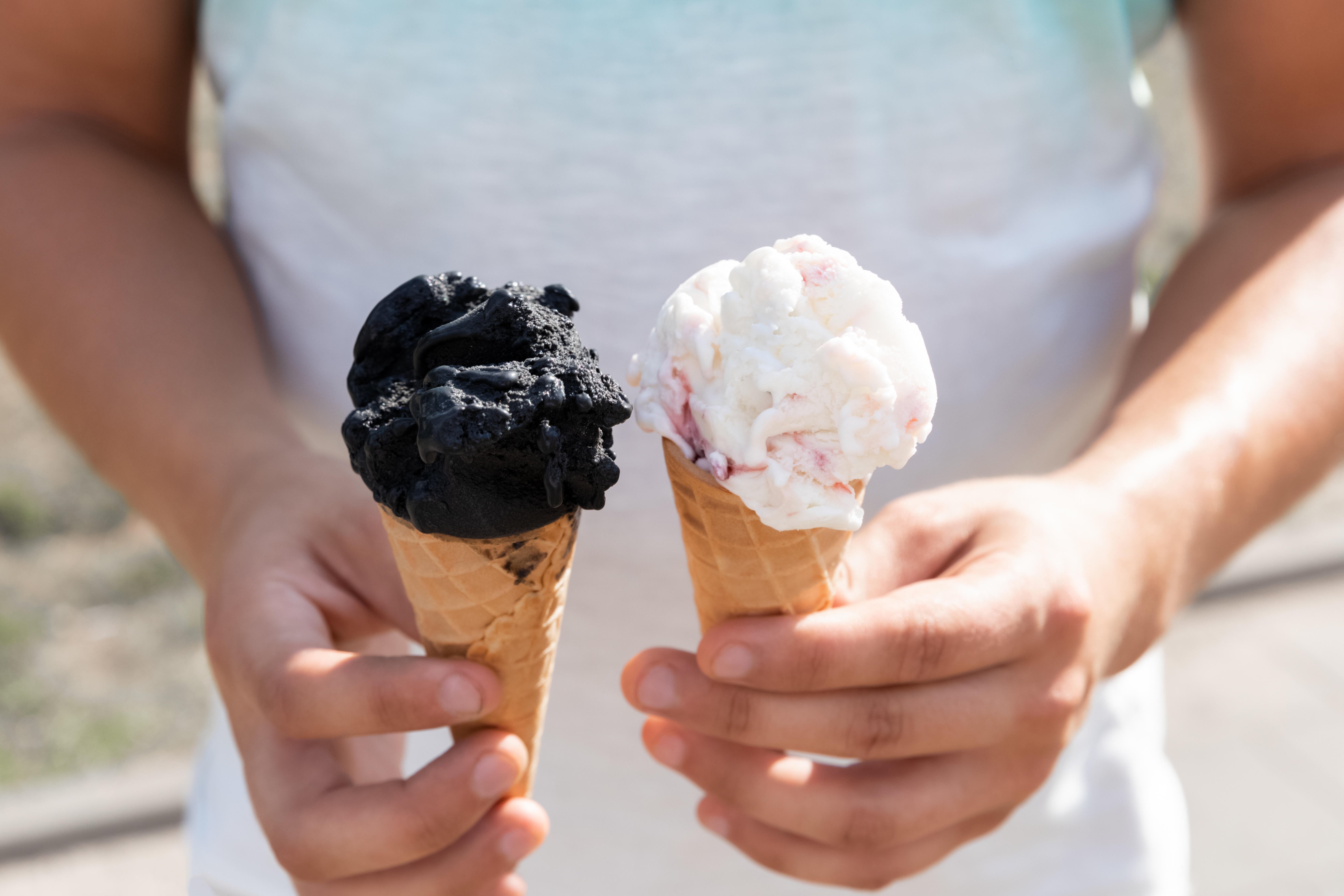 You can sample some very unusual ice cream flavours around the world (Alamy/PA)