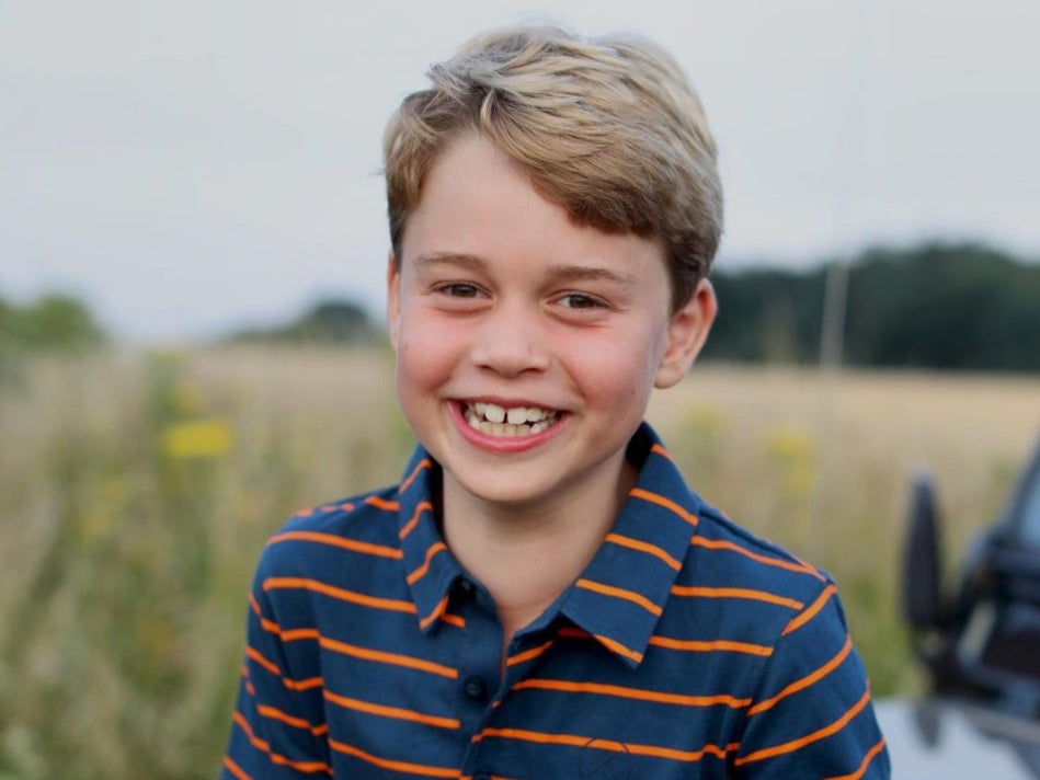 Prince George’s eighth birthday portrait