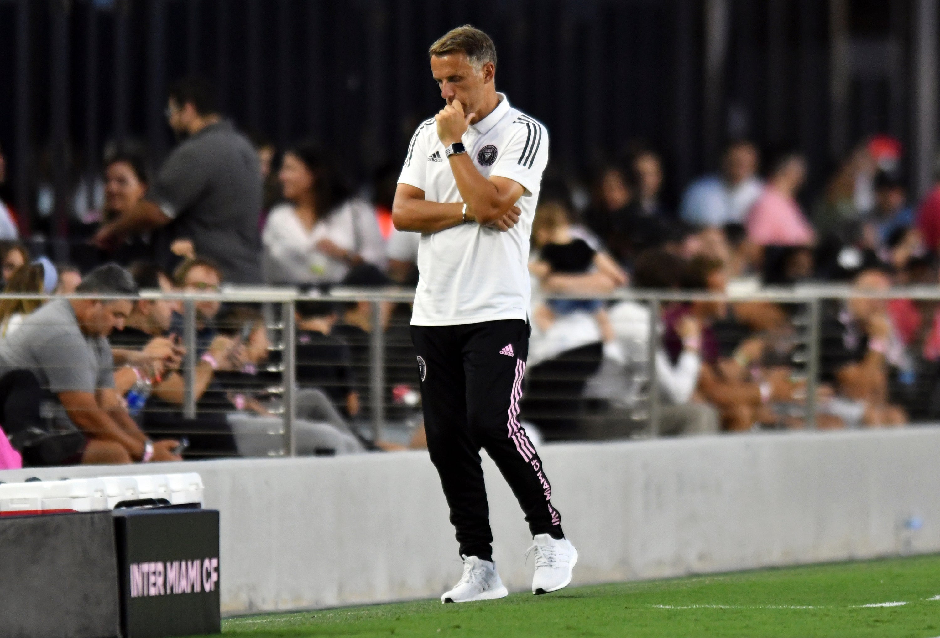 Phil Neville has endured a miserable start as Inter Miami coach (Jim Rassol/AP/Press Association Images)