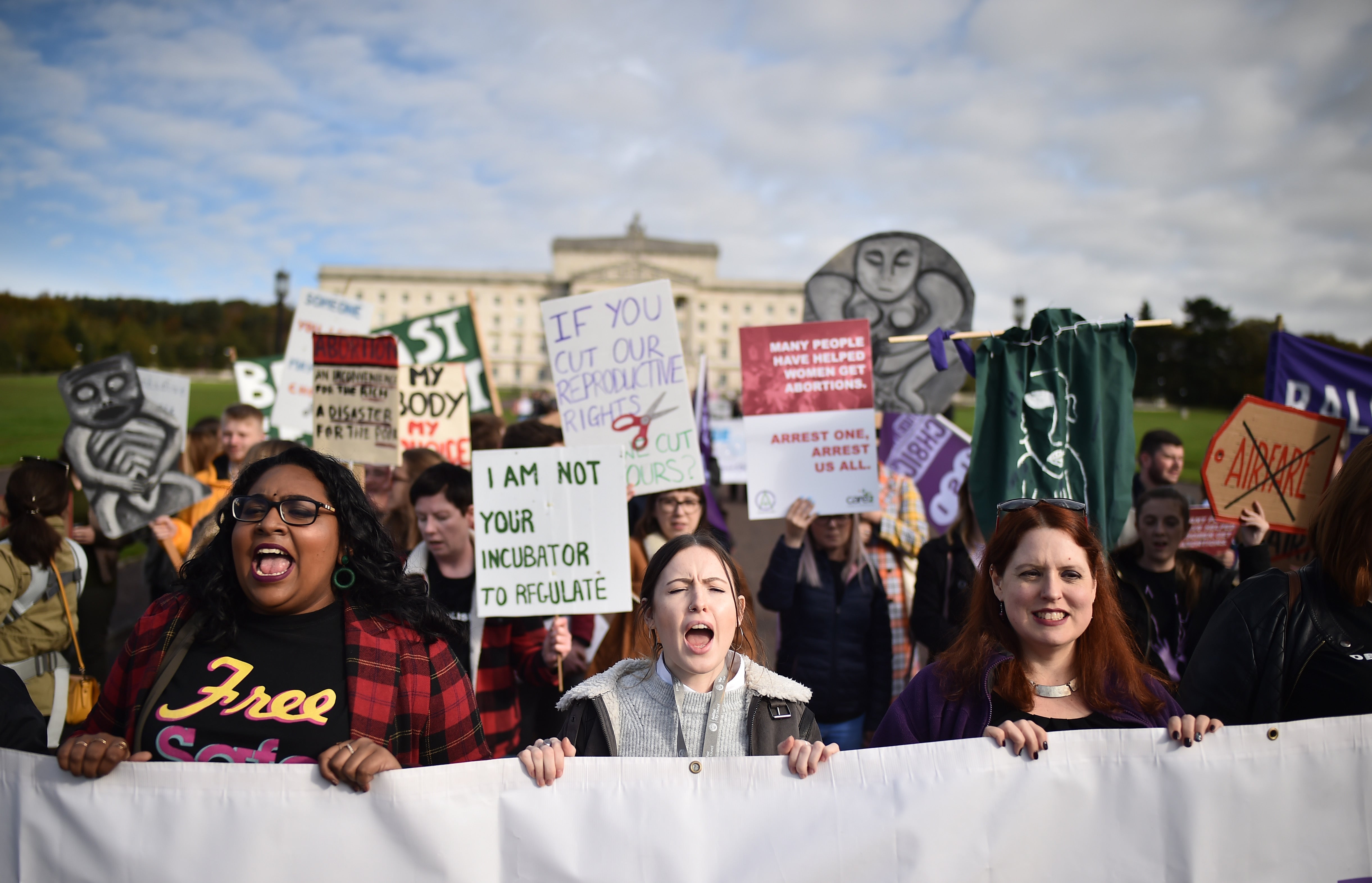 Mr Lewis warned ‘immediate support’ needs to be provided for current abortion services in Northern Ireland