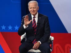 ‘They’re lying’: Biden hits back at Republicans for claiming he is anti-police