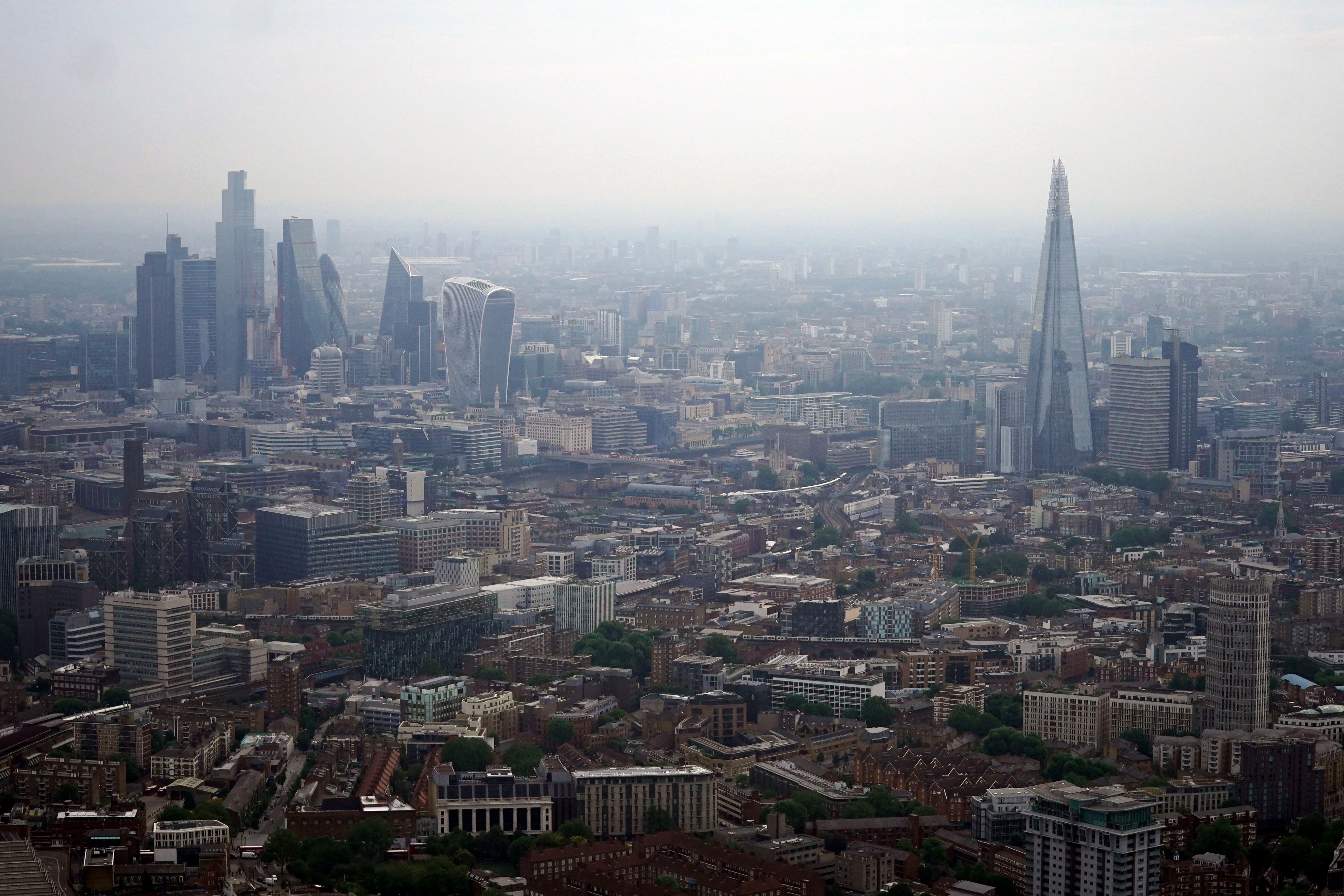 The FTSE 100 ended the day behind its European counterparts (Victoria Jones/PA)