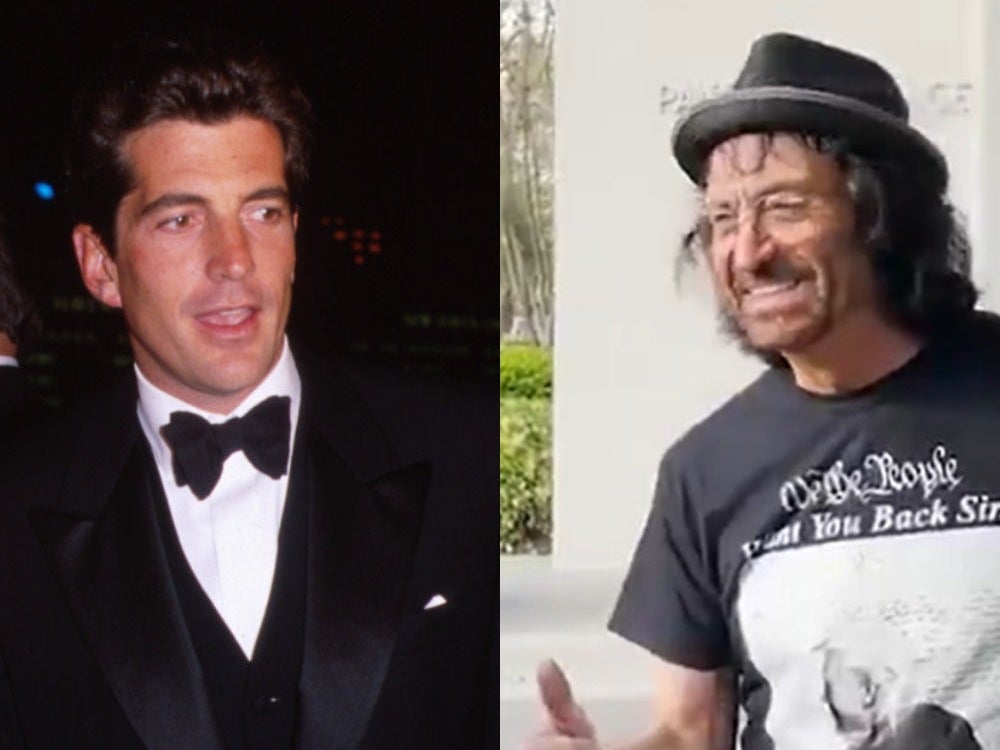 JFK Jr and Vincent Fusca, who some conspiracy theorists believe are the same person