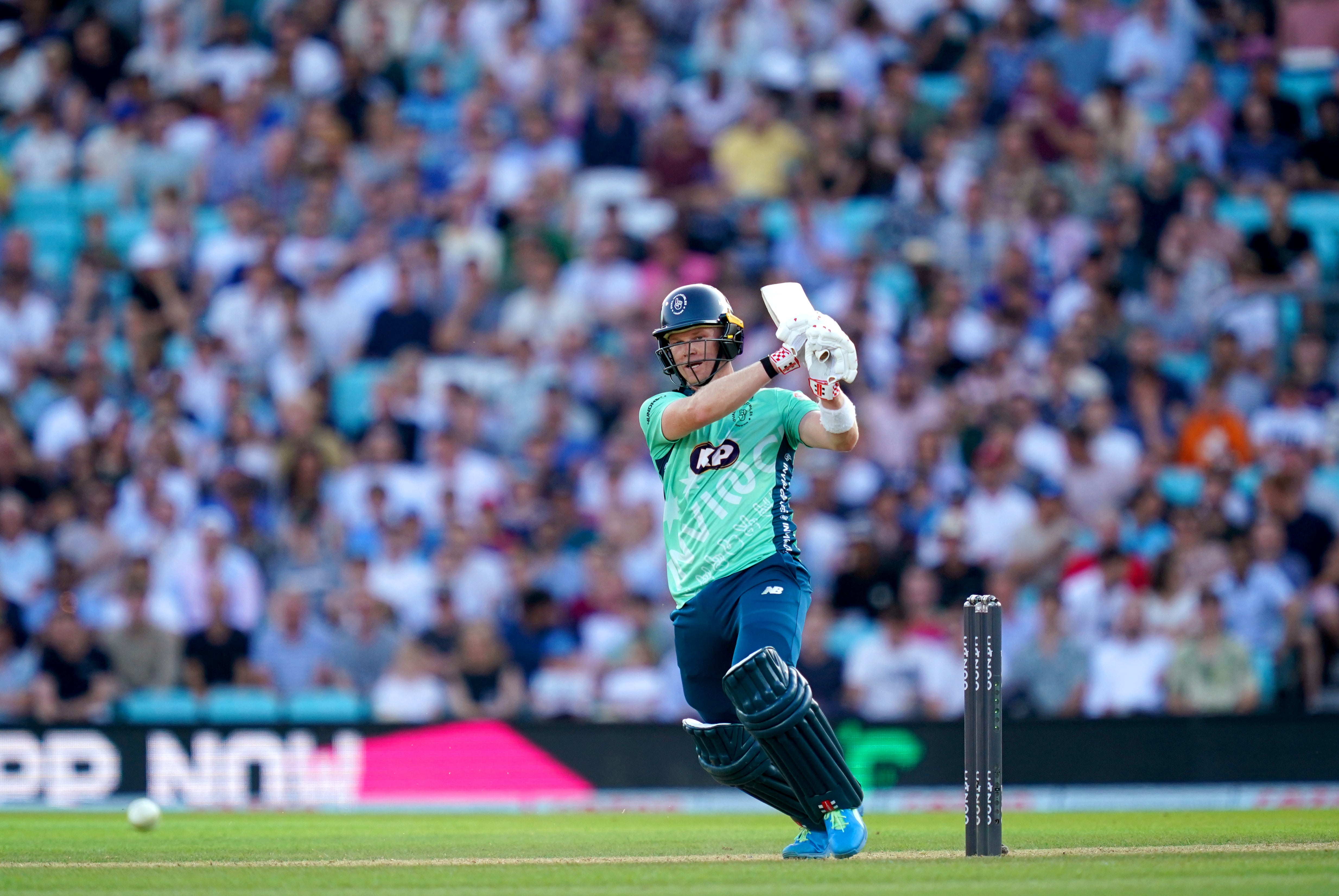 Sam Billings hit 49 to help Oval Invincibles beat Manchester Originals (John Walton/PA)