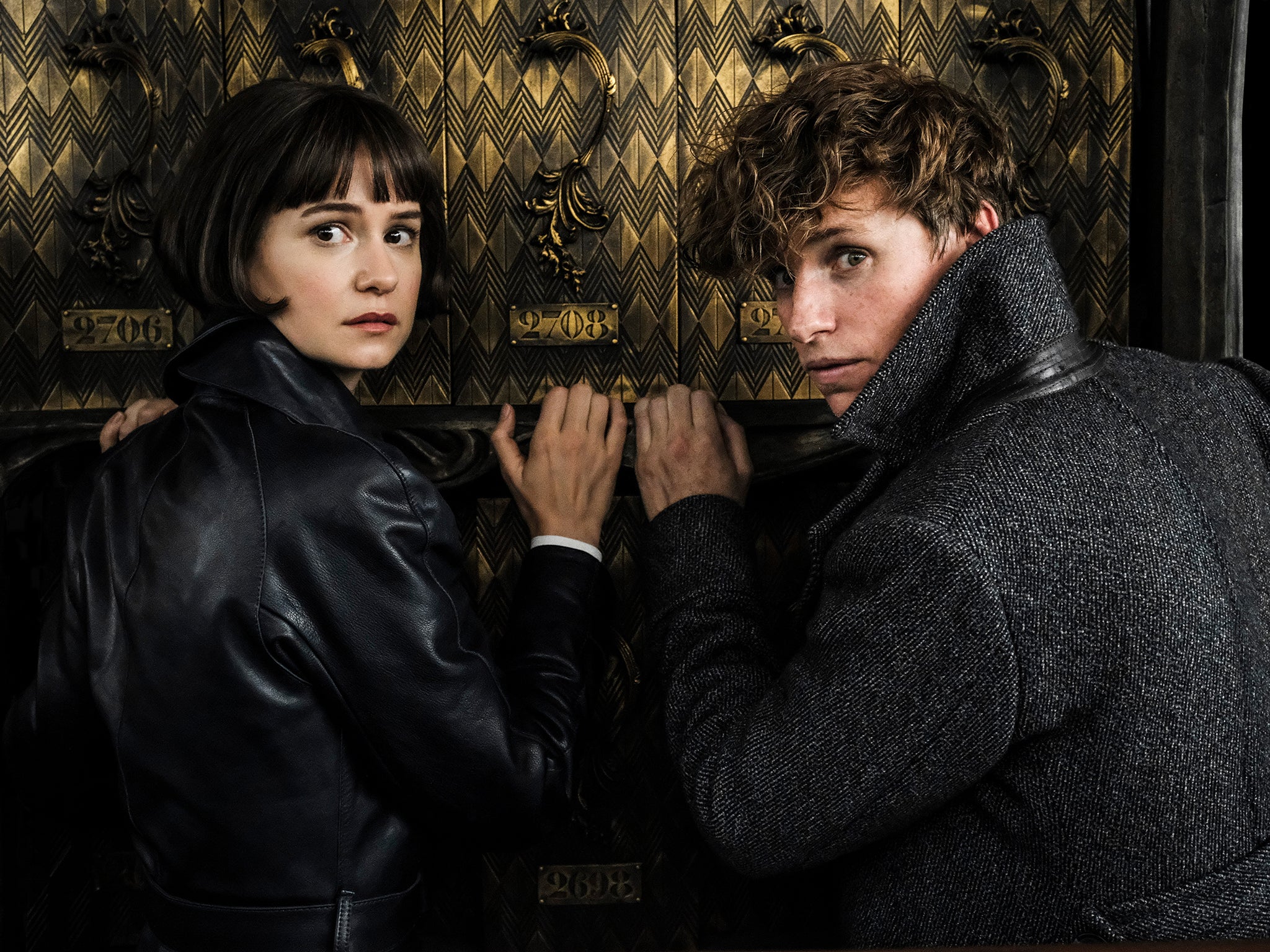 Alongside Eddie Redmayne in ‘Fantastic Beasts: The Crimes of Grindelwald’