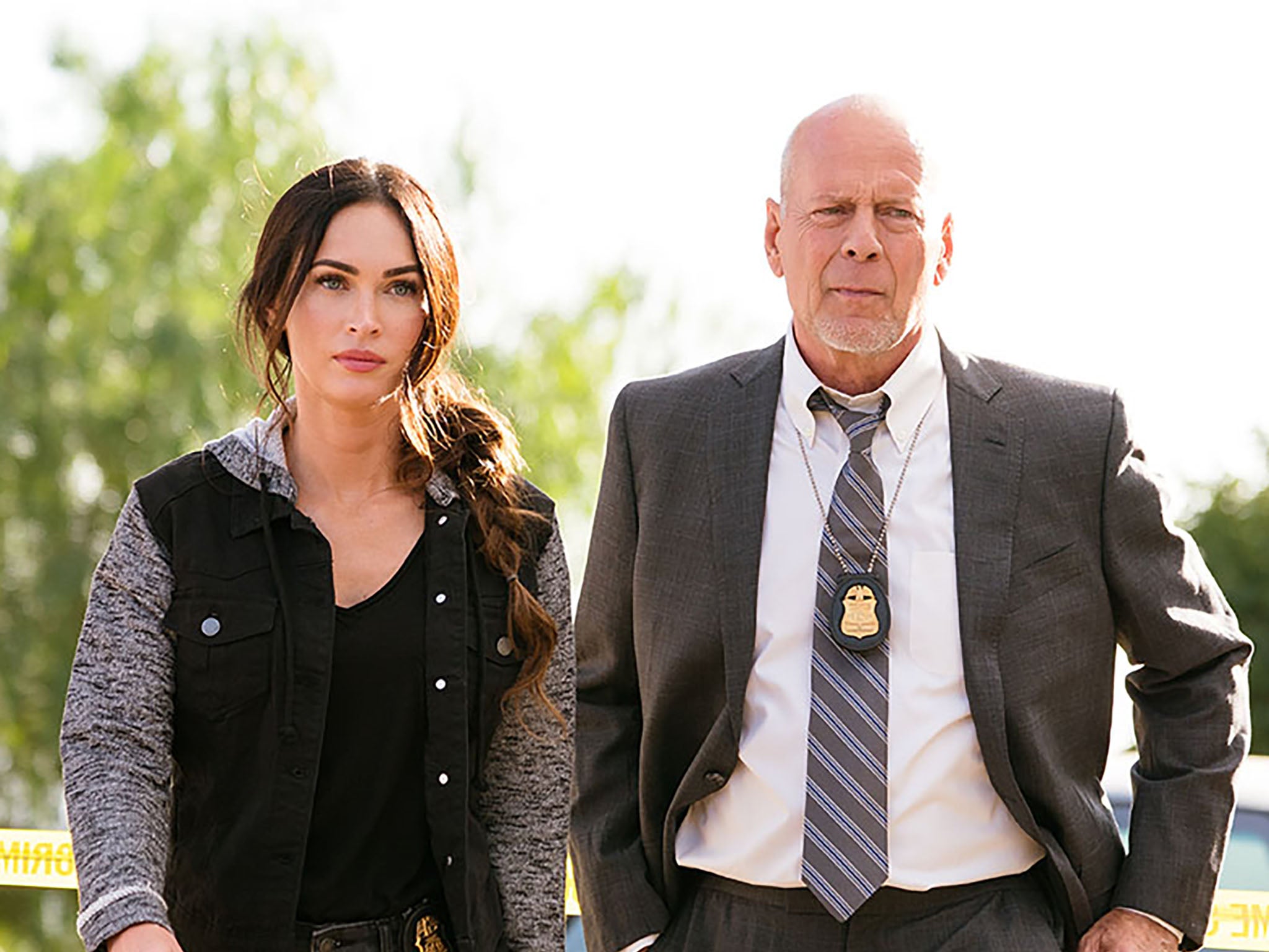 Megan Fox and Bruce Willis in ‘Midnight in the Switchgrass'