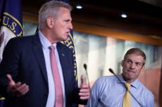 McCarthy says he didn’t watch 6 January hearing as he was stuck in ‘meetings’