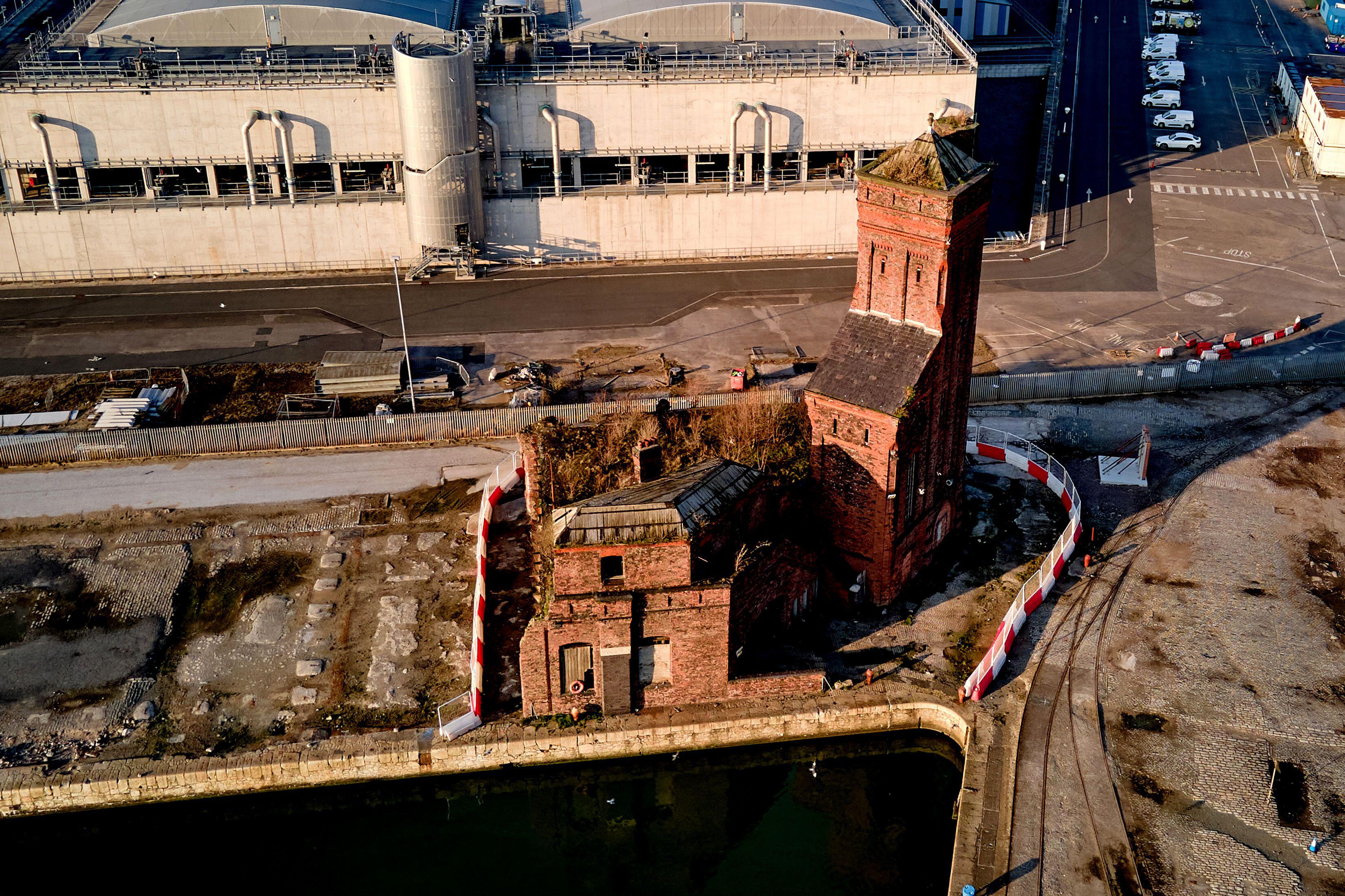 Bramley-Moore Dock, where Everton FC will begin developing its new stadium on Monday (26 July)