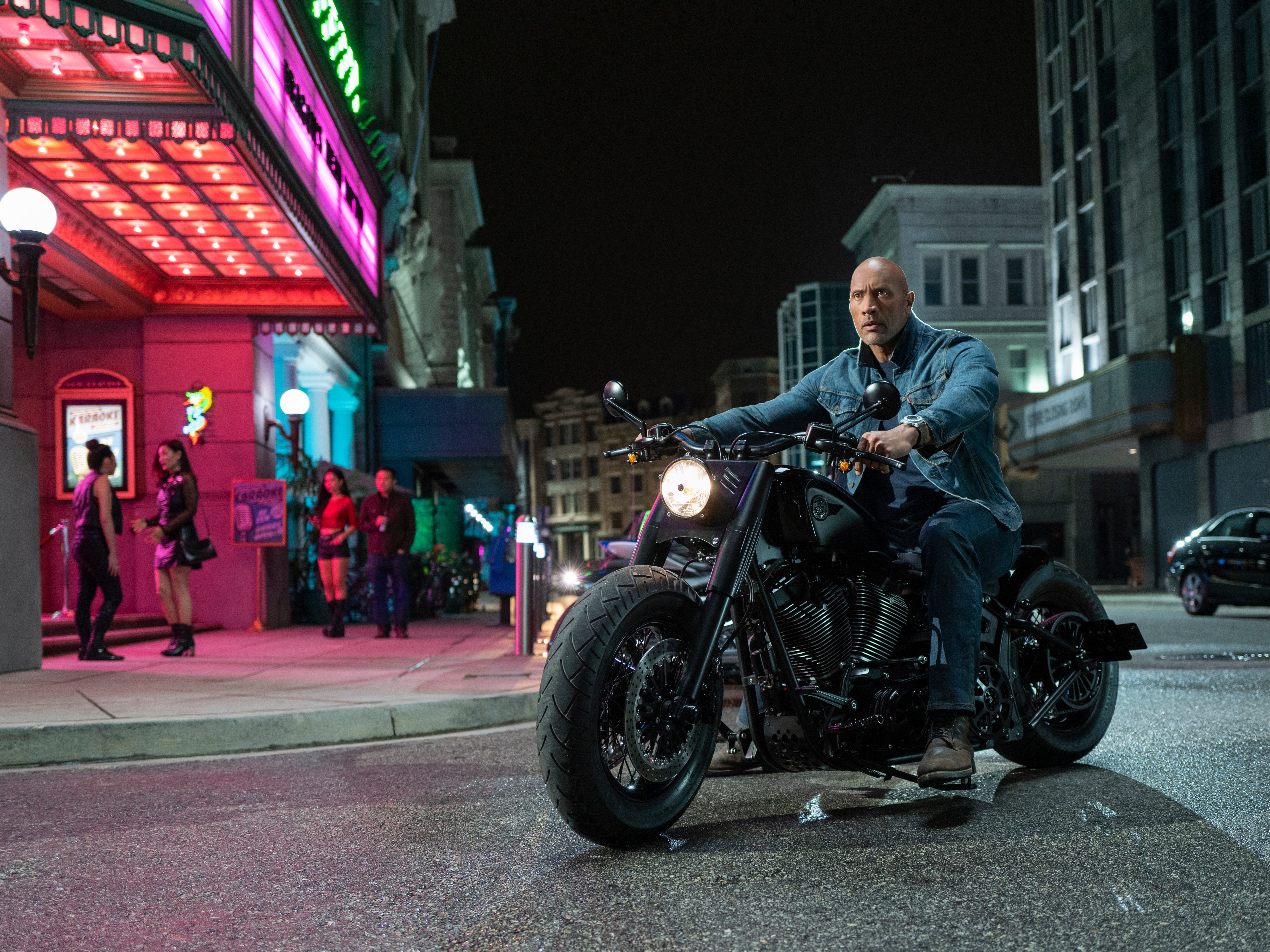 A franchise of one’s own: The Rock in the spin-off film ‘Hobbs and Shaw’, in which Diesel did not feature